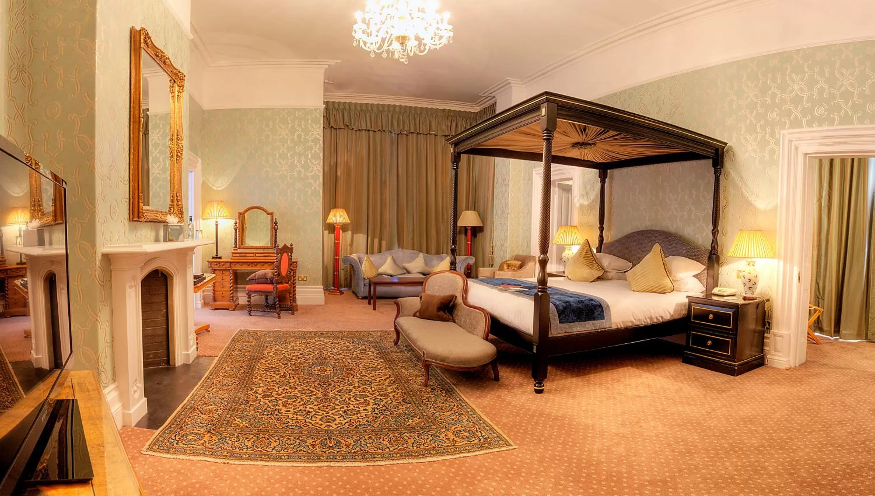 Photo of the whole room, Bed in The Welcombe Golf & Spa Hotel