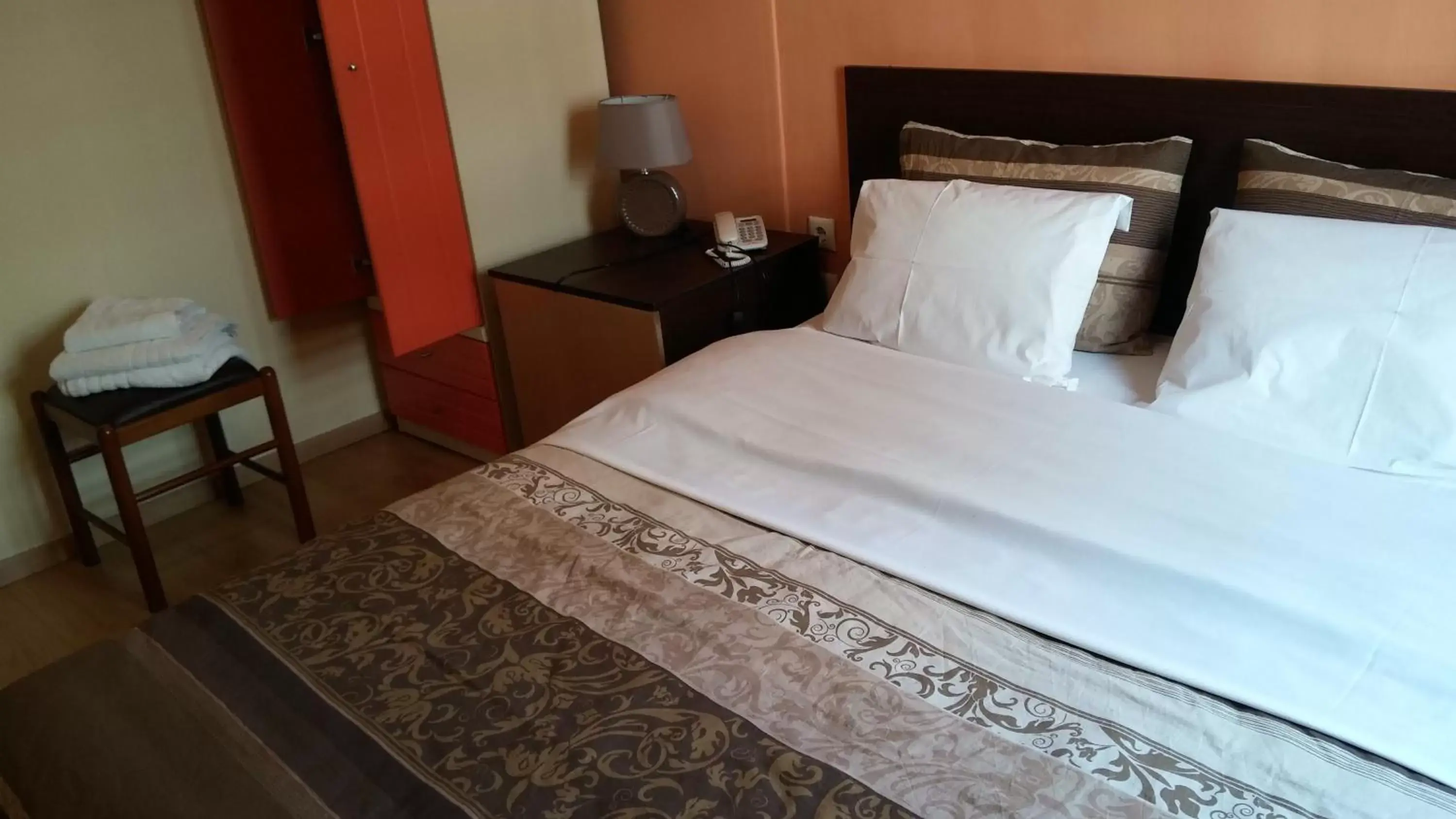 Bed in Alexandria Hotel