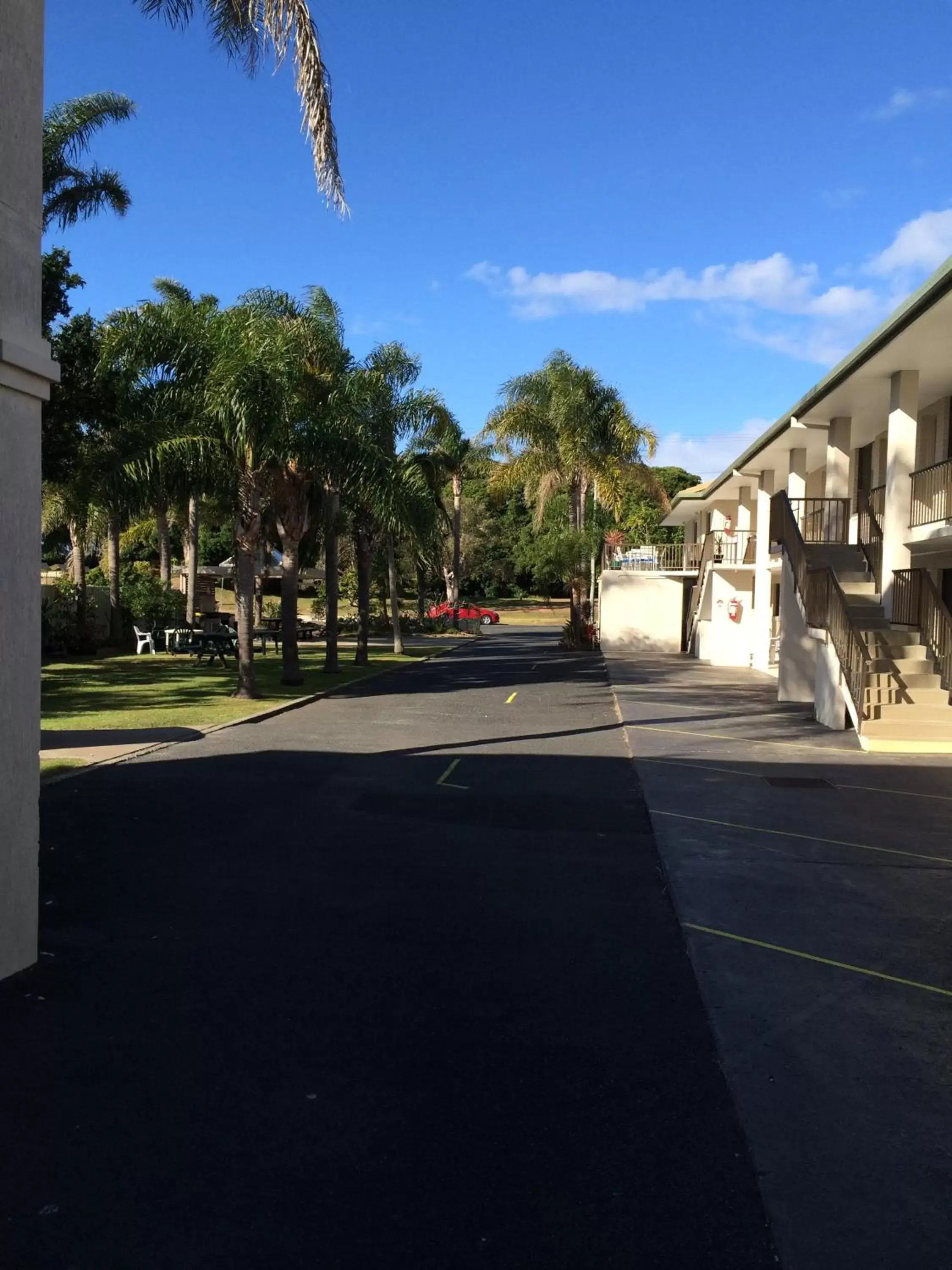 On site, Property Building in Ocean Parade Motel