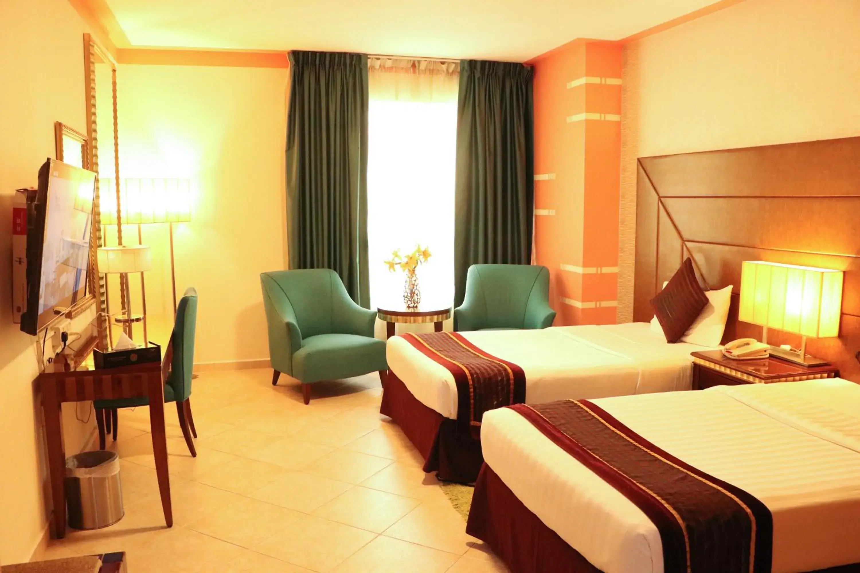 Bedroom, Bed in Al Manar Grand Hotel Apartment