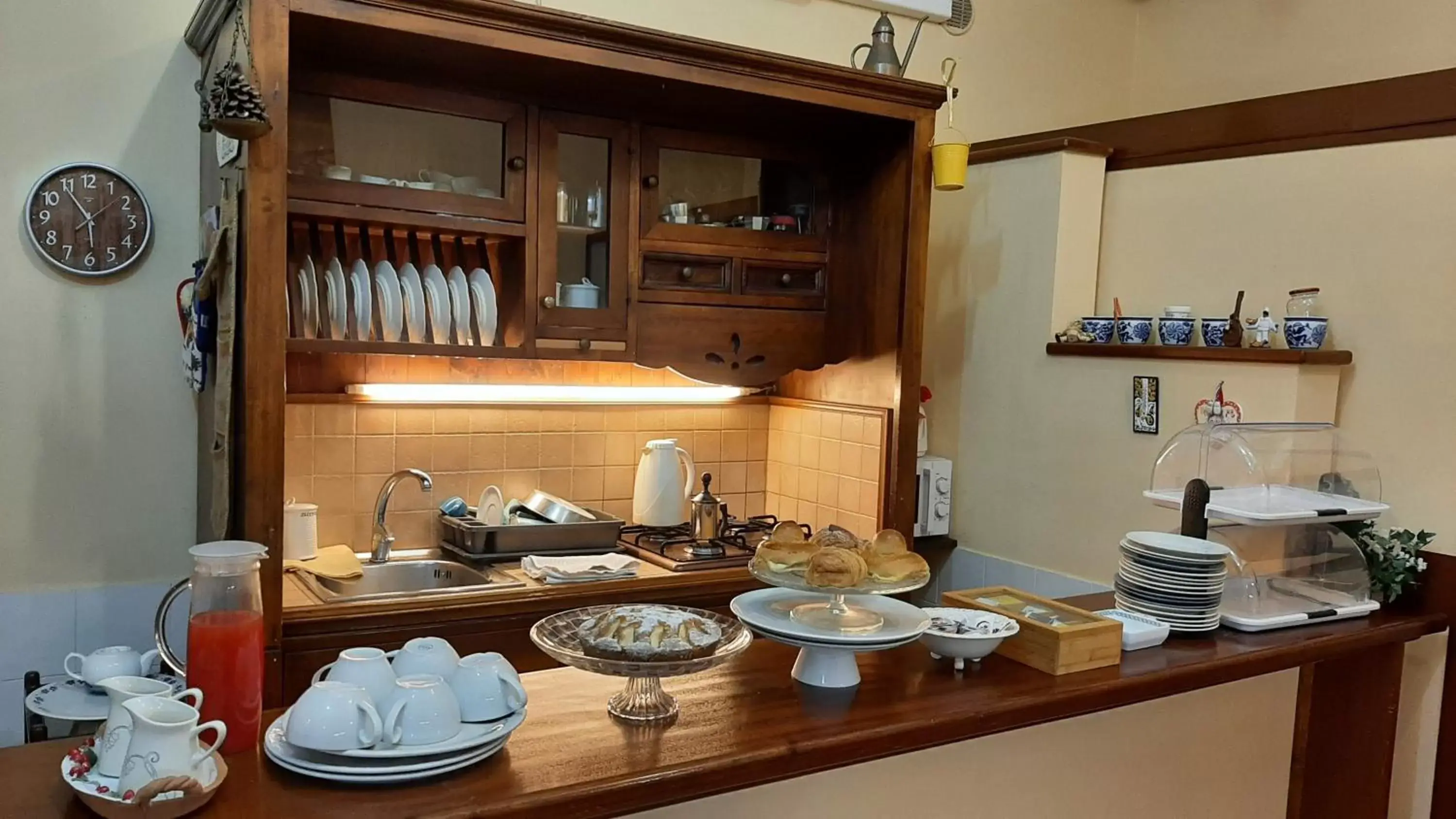 Kitchen/Kitchenette in Monteoliveto Bed & Breakfast