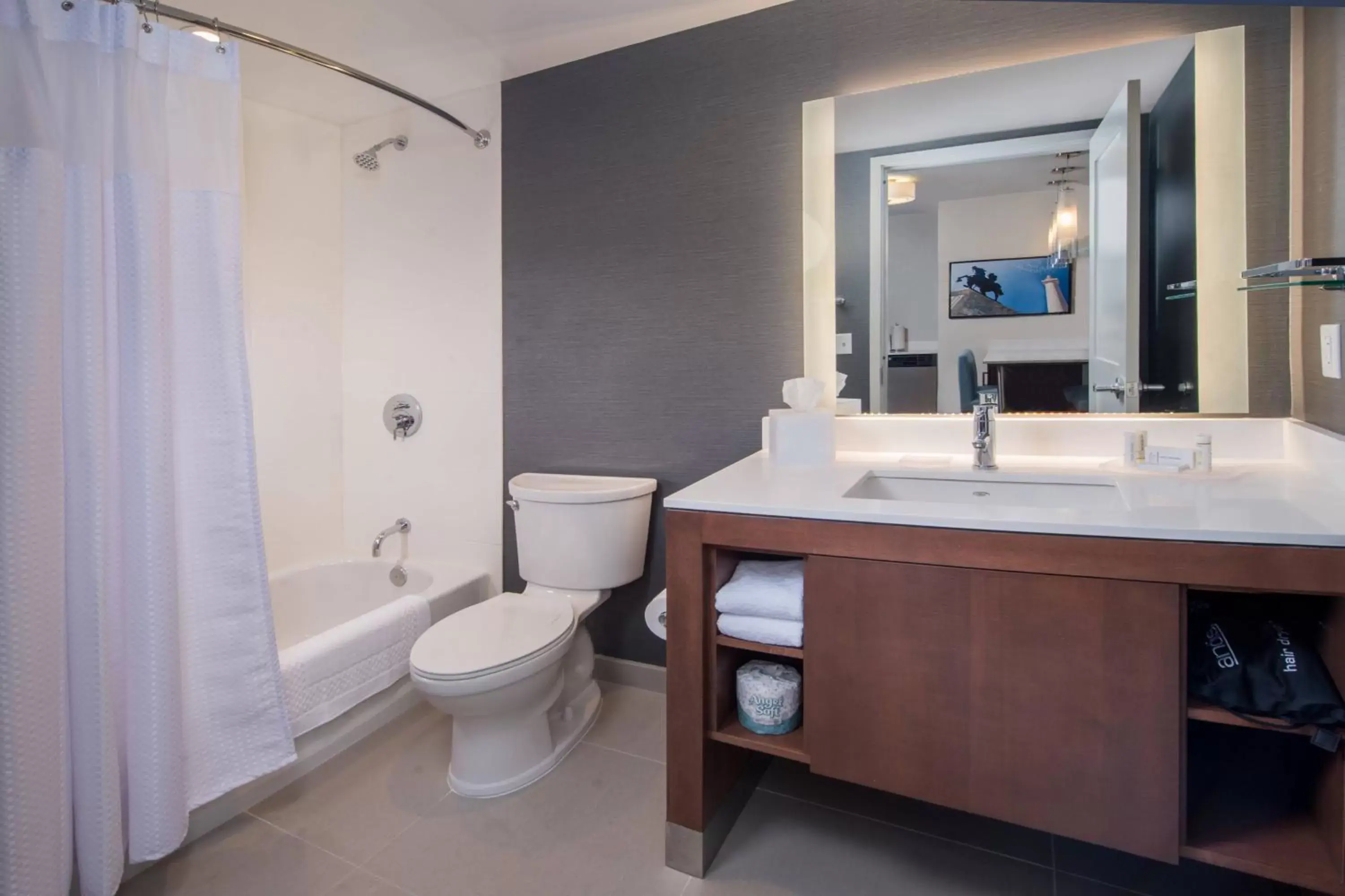 Bathroom in Residence Inn by Marriott Baltimore at The Johns Hopkins Medical Campus