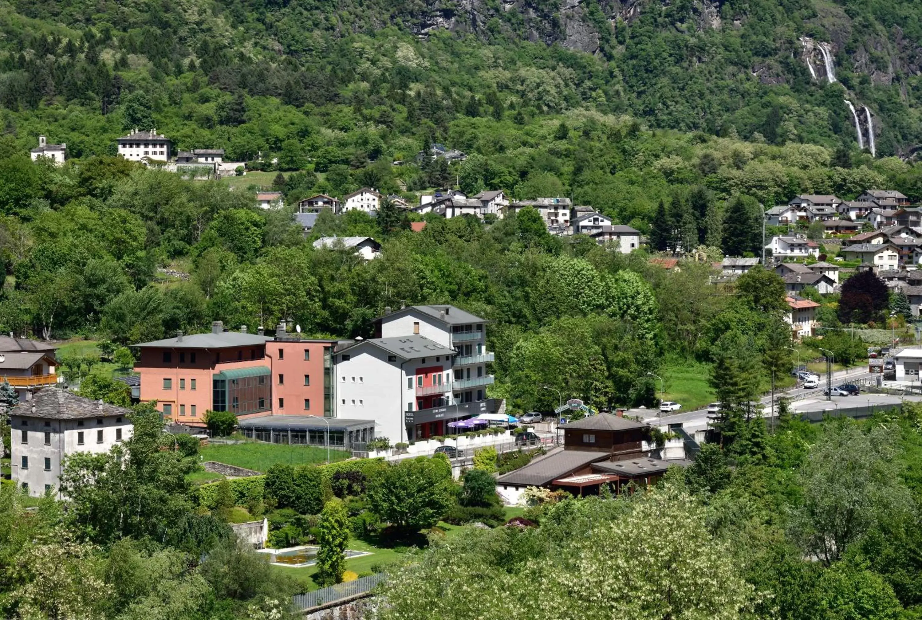 Property building, Bird's-eye View in Hotel Aurora