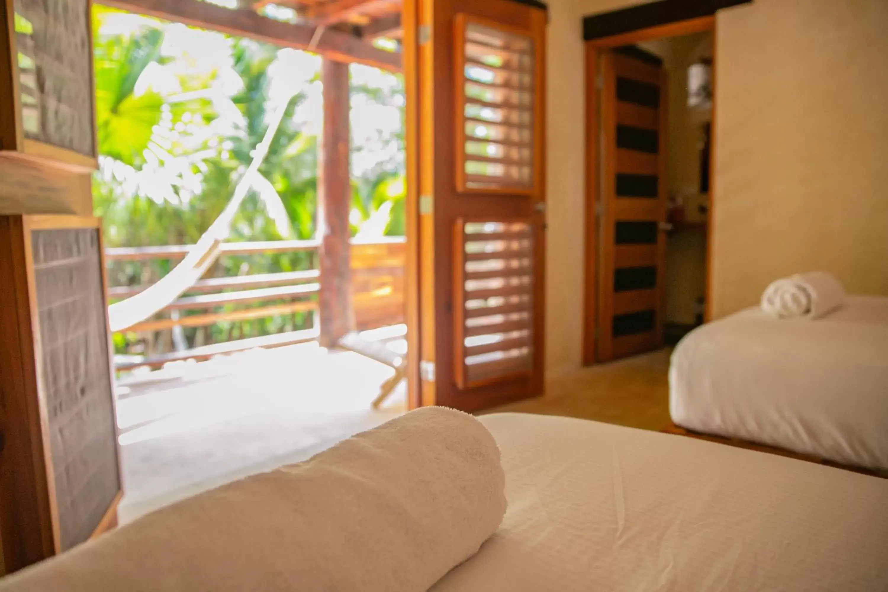 Bed in Hotel Buenavista Bacalar - Yoga & Meditation Included