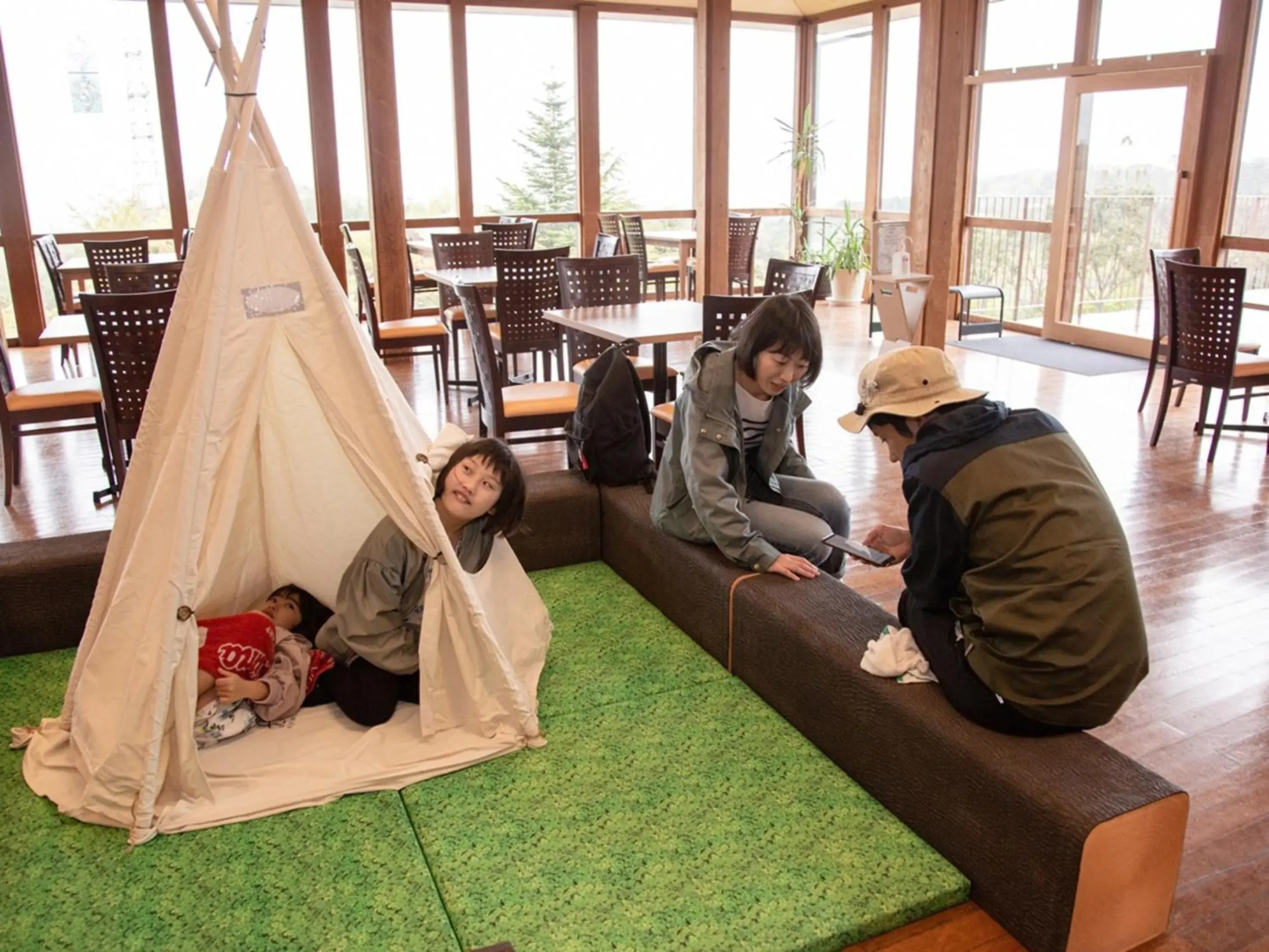 Area and facilities in Matsue Forest Park