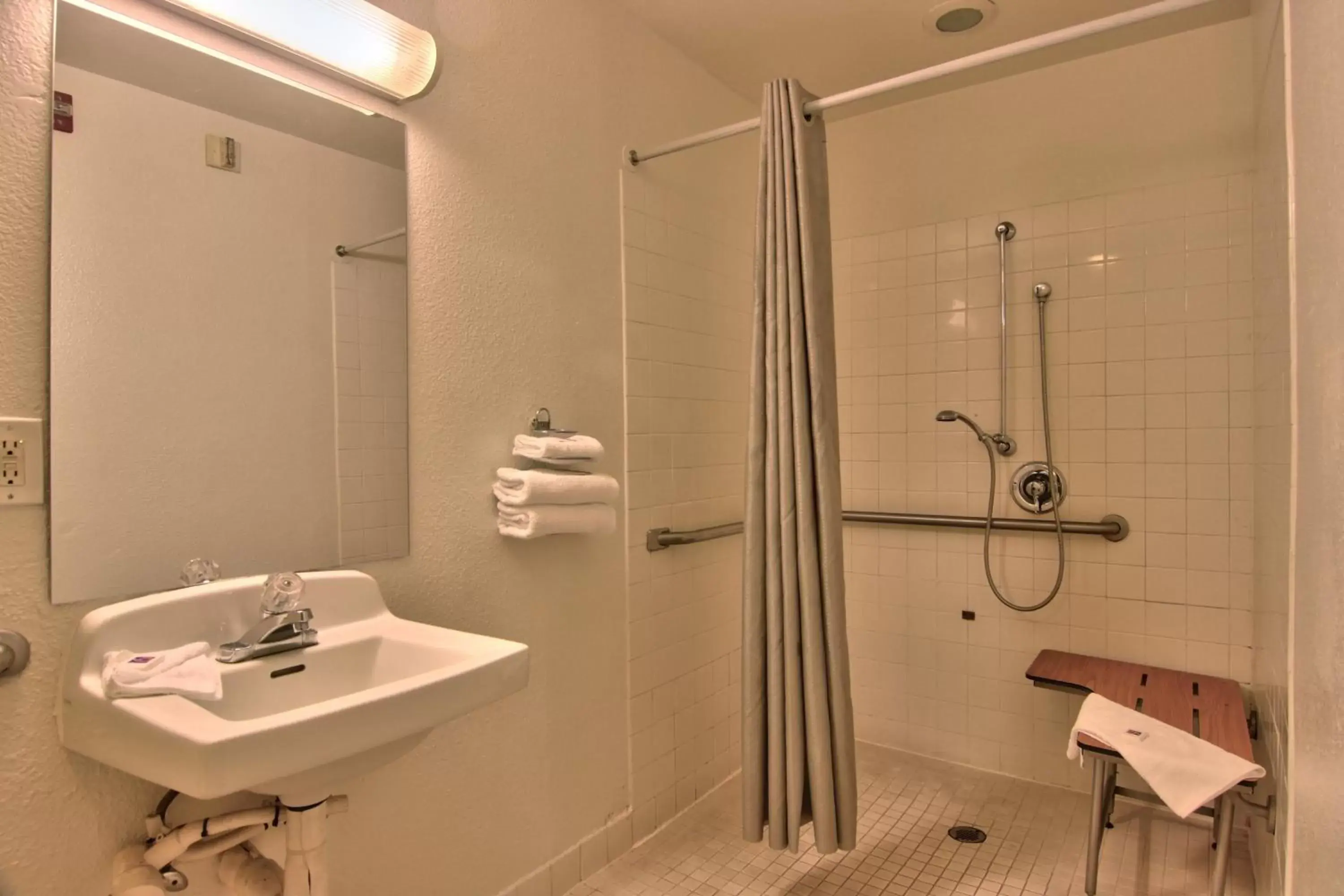 Bathroom in Motel 6-Sacramento, CA - North