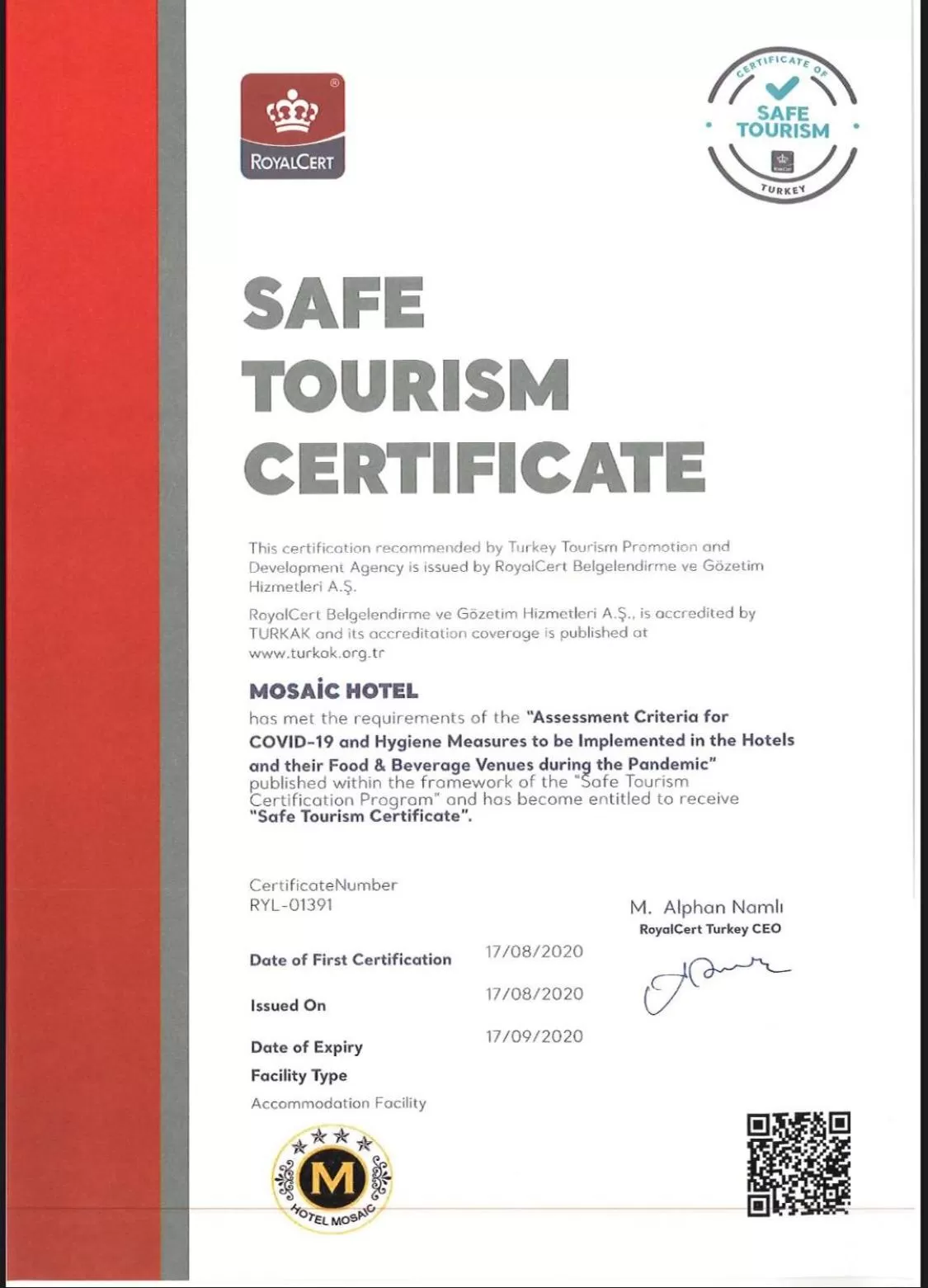 Property building in Mosaic Hotel Old City -Special Category