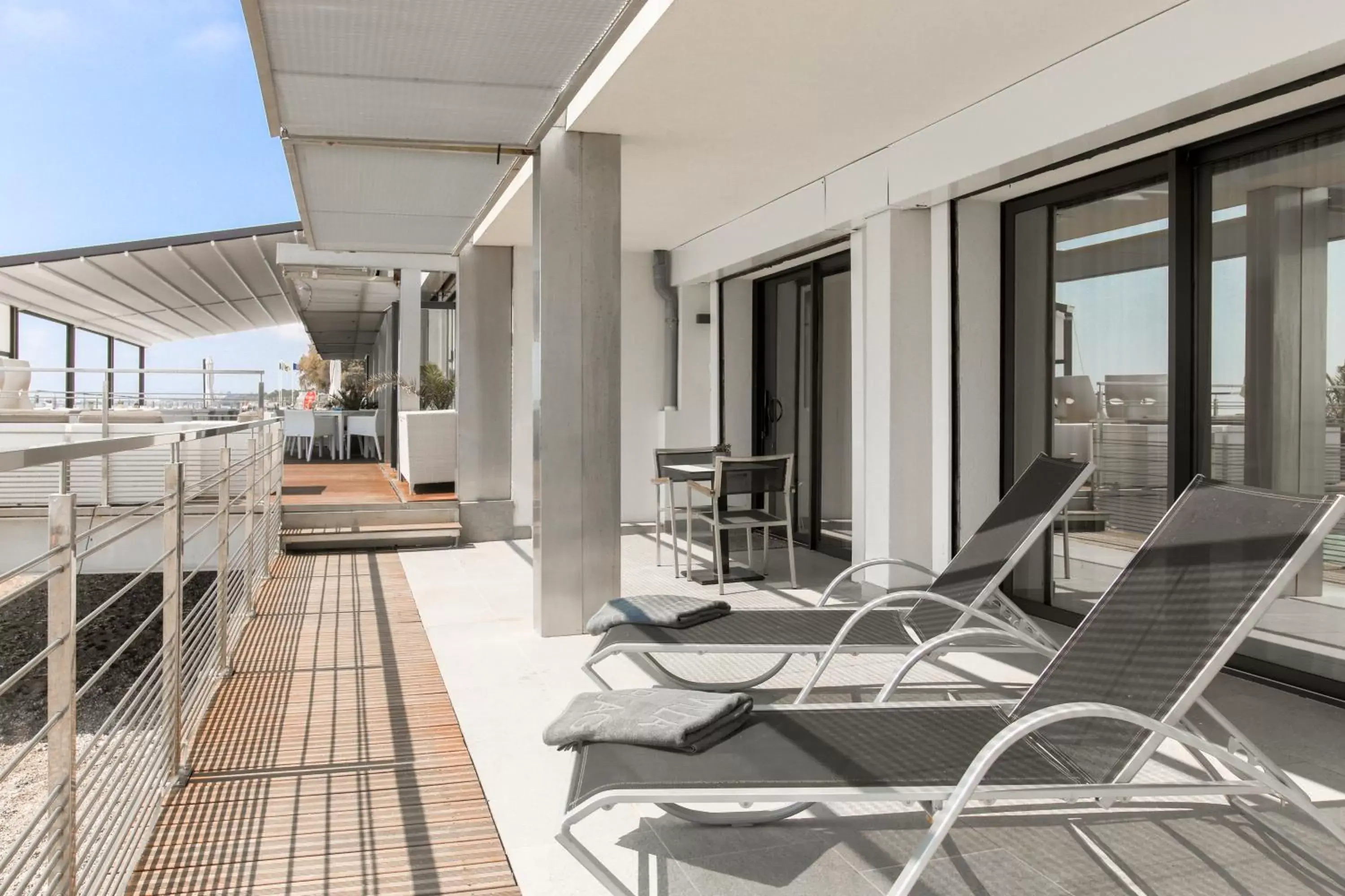 Balcony/Terrace in Villa Azur