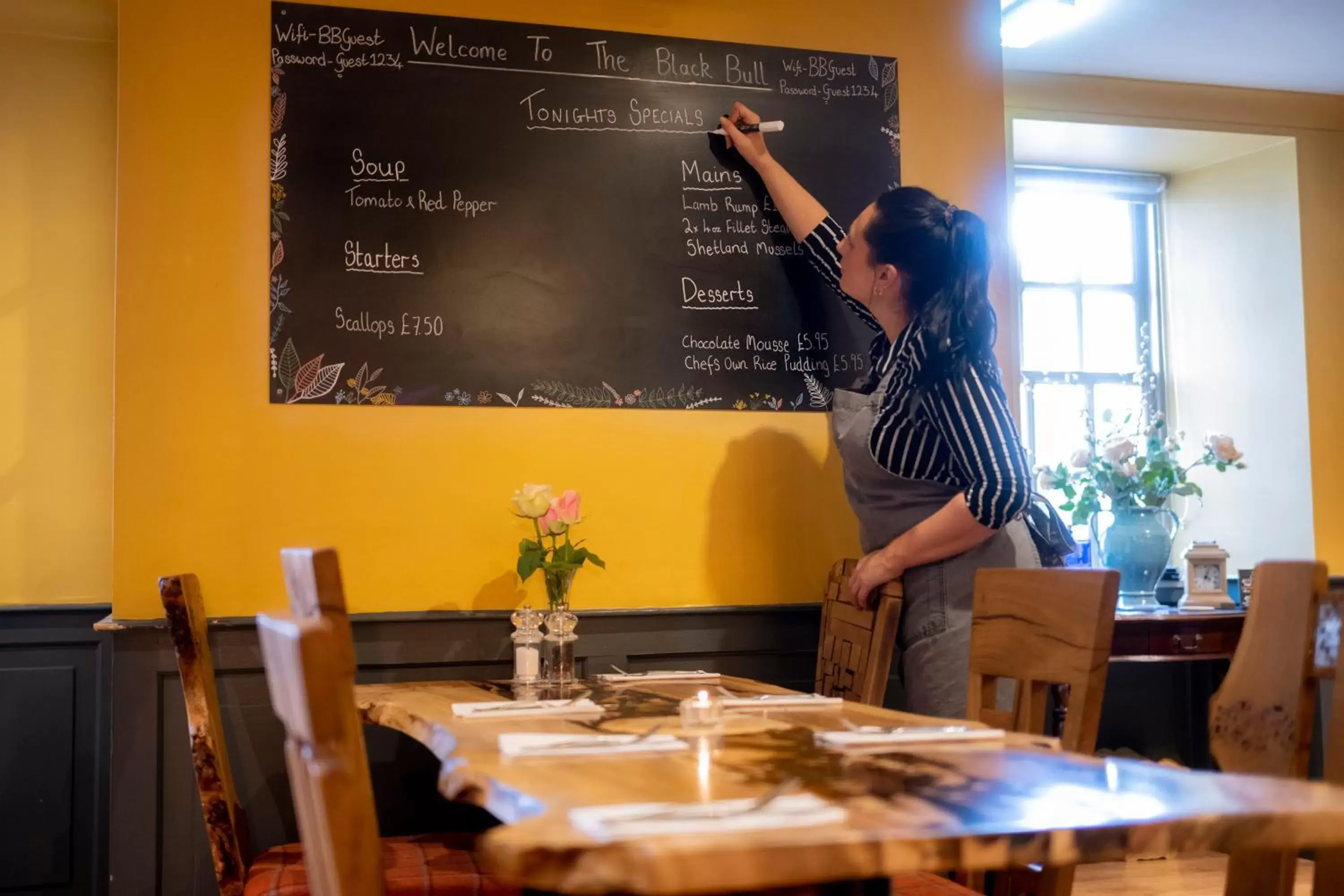 Dining area, Restaurant/Places to Eat in Black Bull