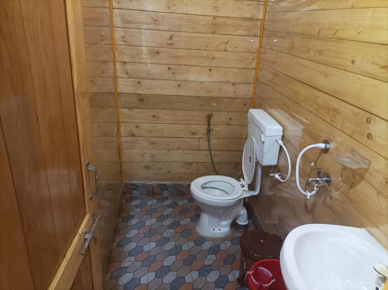 Toilet in Happy Shack Beach And Wooden Huts