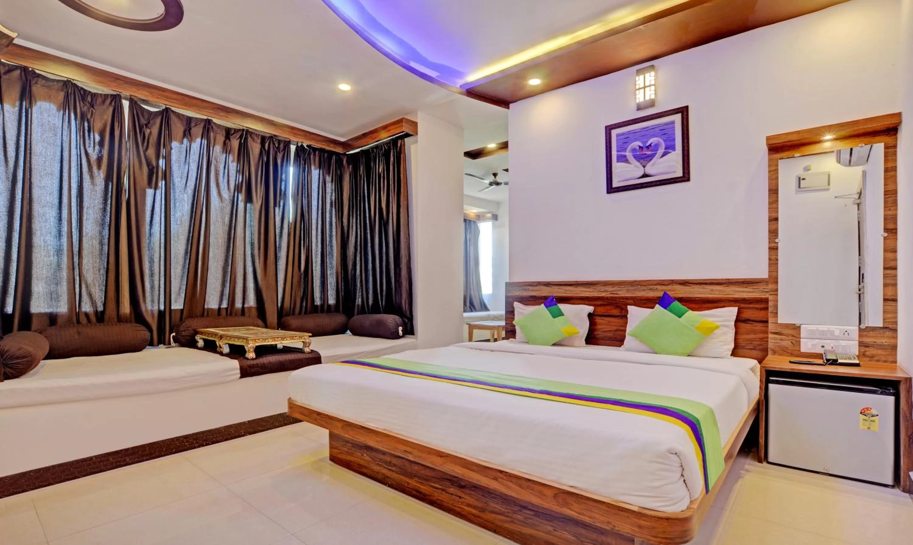 Bed in Treebo Trend Spirit Residency