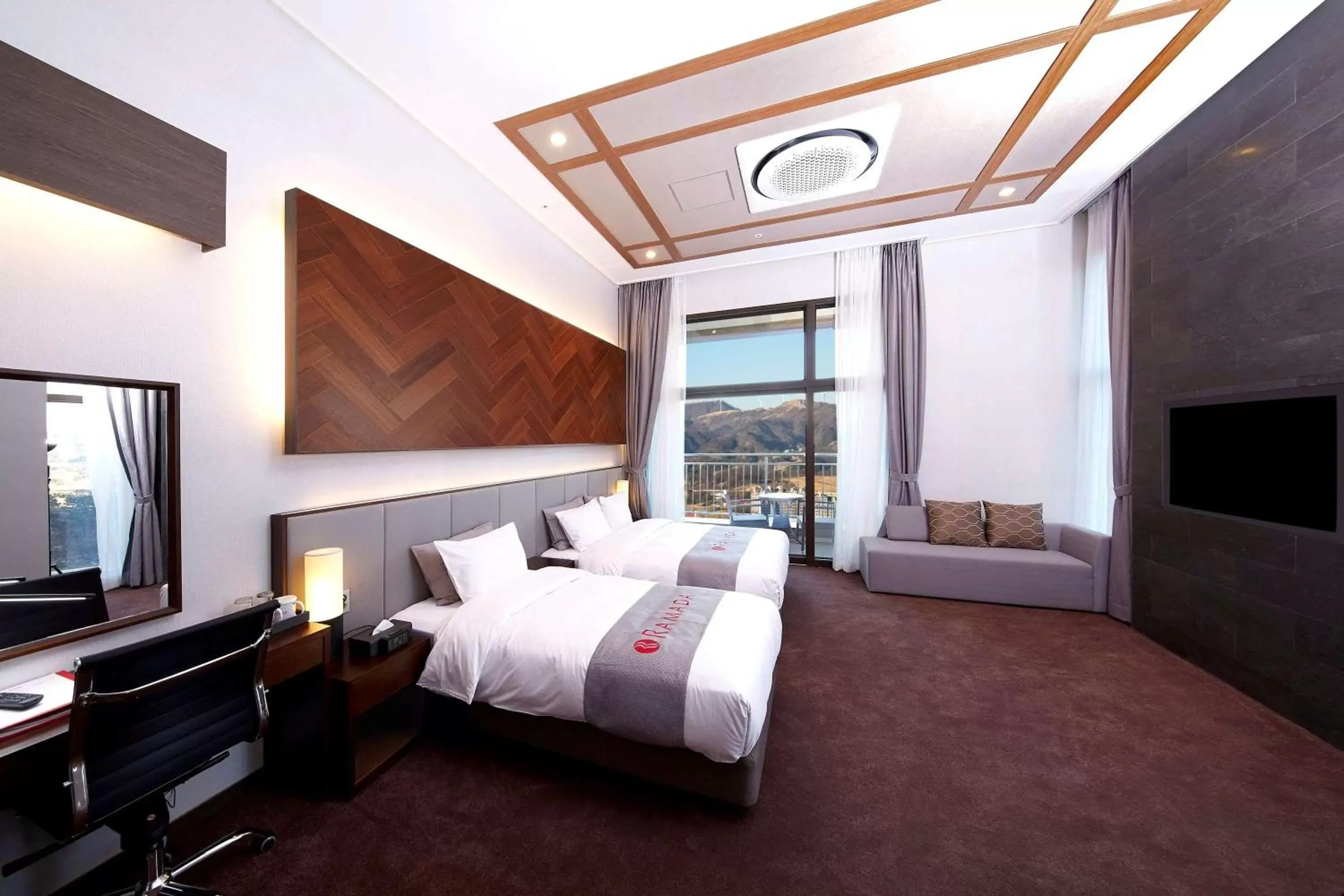 Photo of the whole room in Pyeongchang Ramada Hotel & Suite by Wyndham