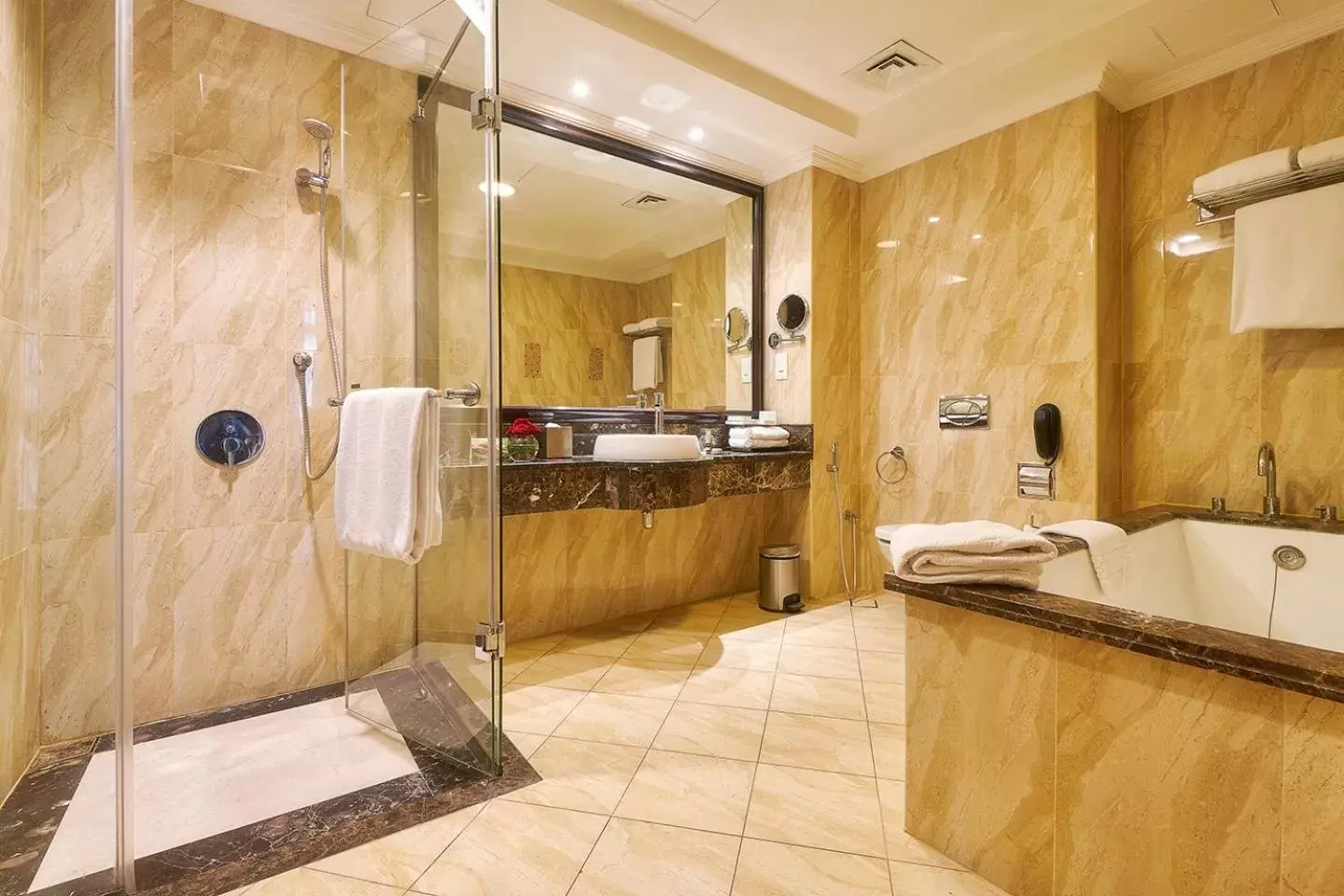 Shower, Bathroom in Bahi Ajman Palace Hotel