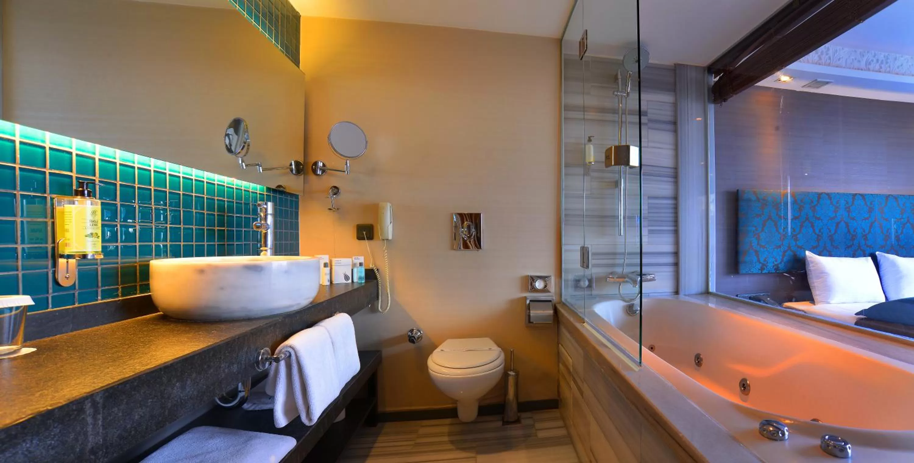 Bathroom, Bed in Pera Tulip Hotel & Spa