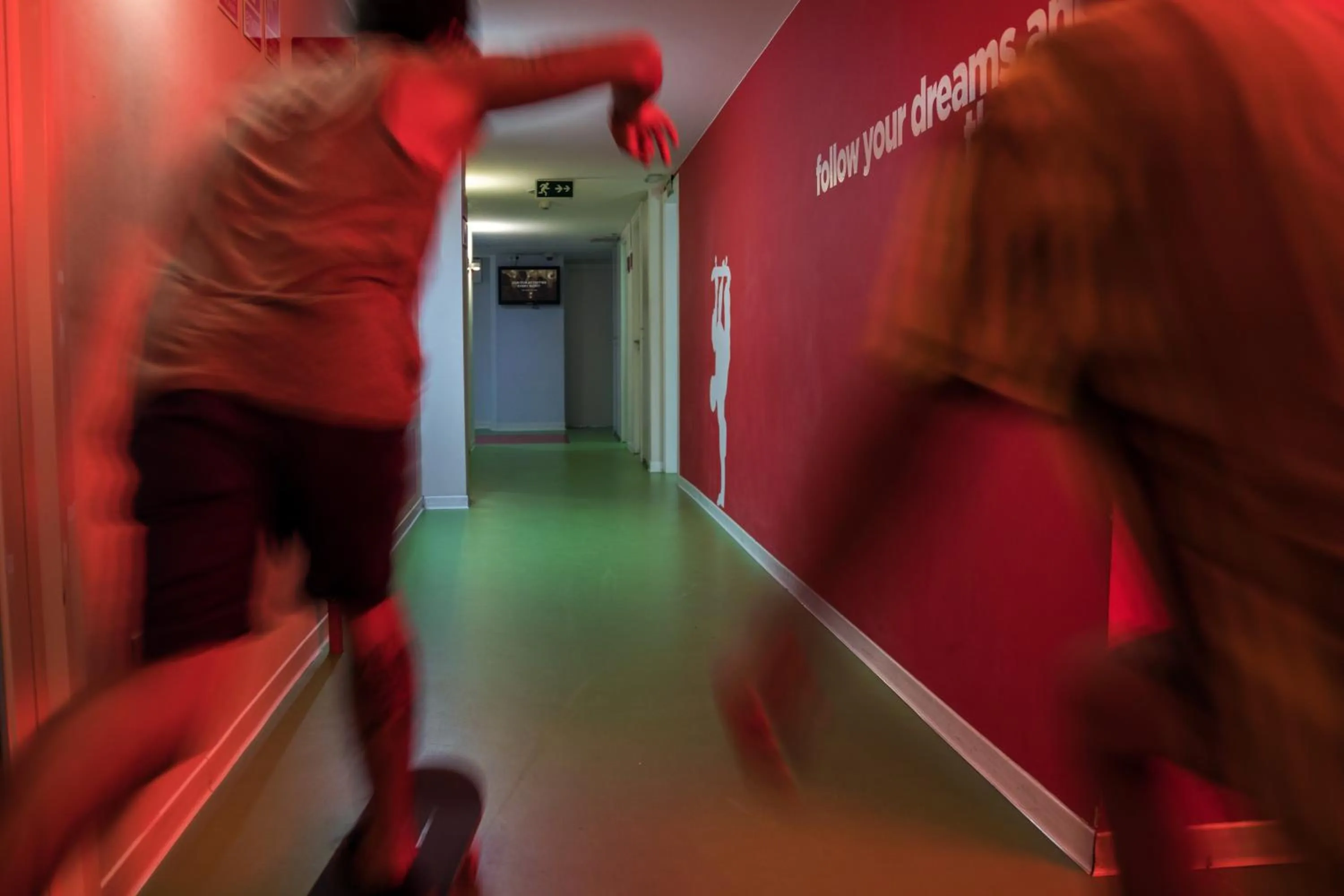 Decorative detail in Sant Jordi Hostels Sagrada Familia