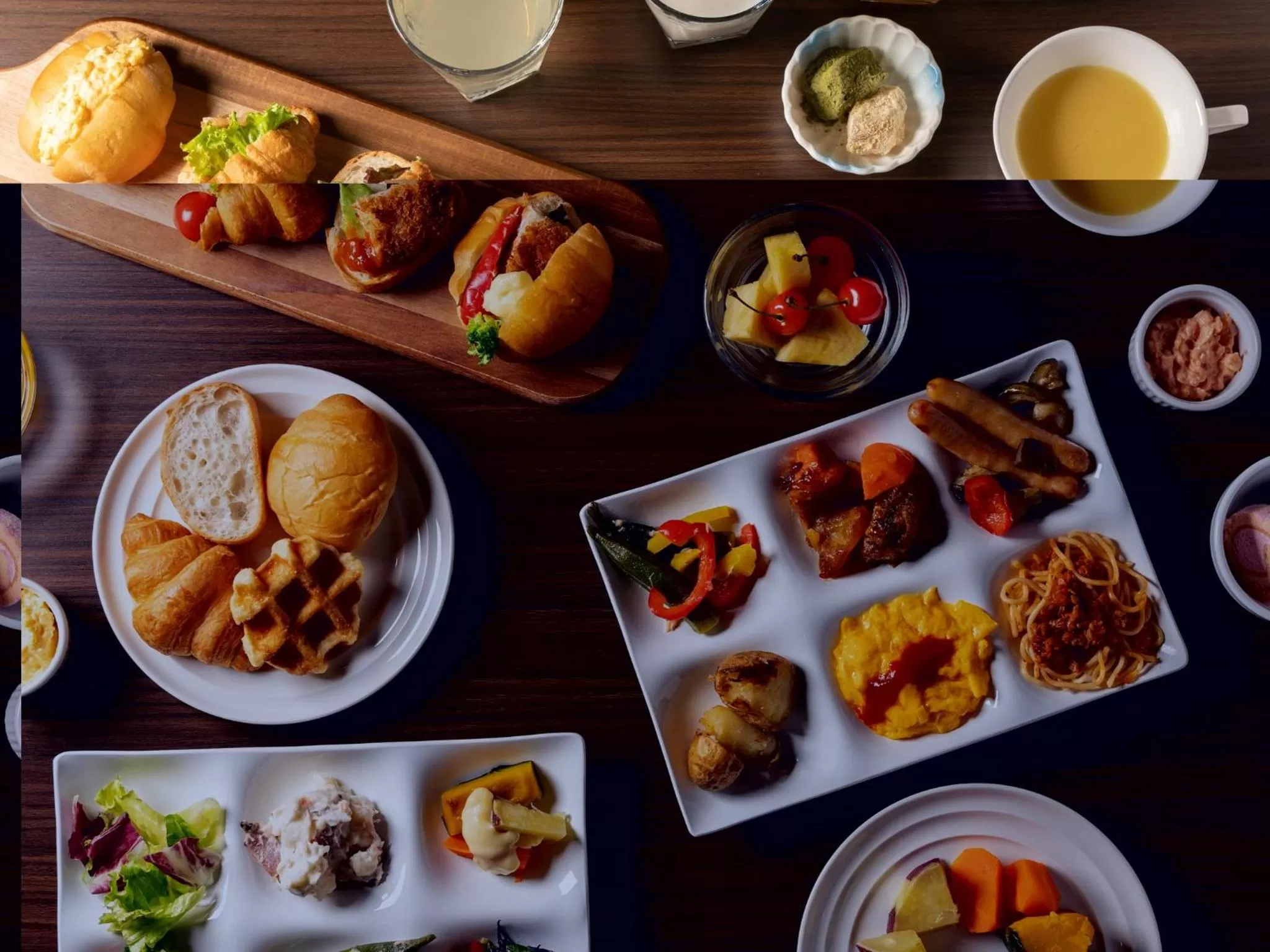 Breakfast in Hotel Vista Matsuyama