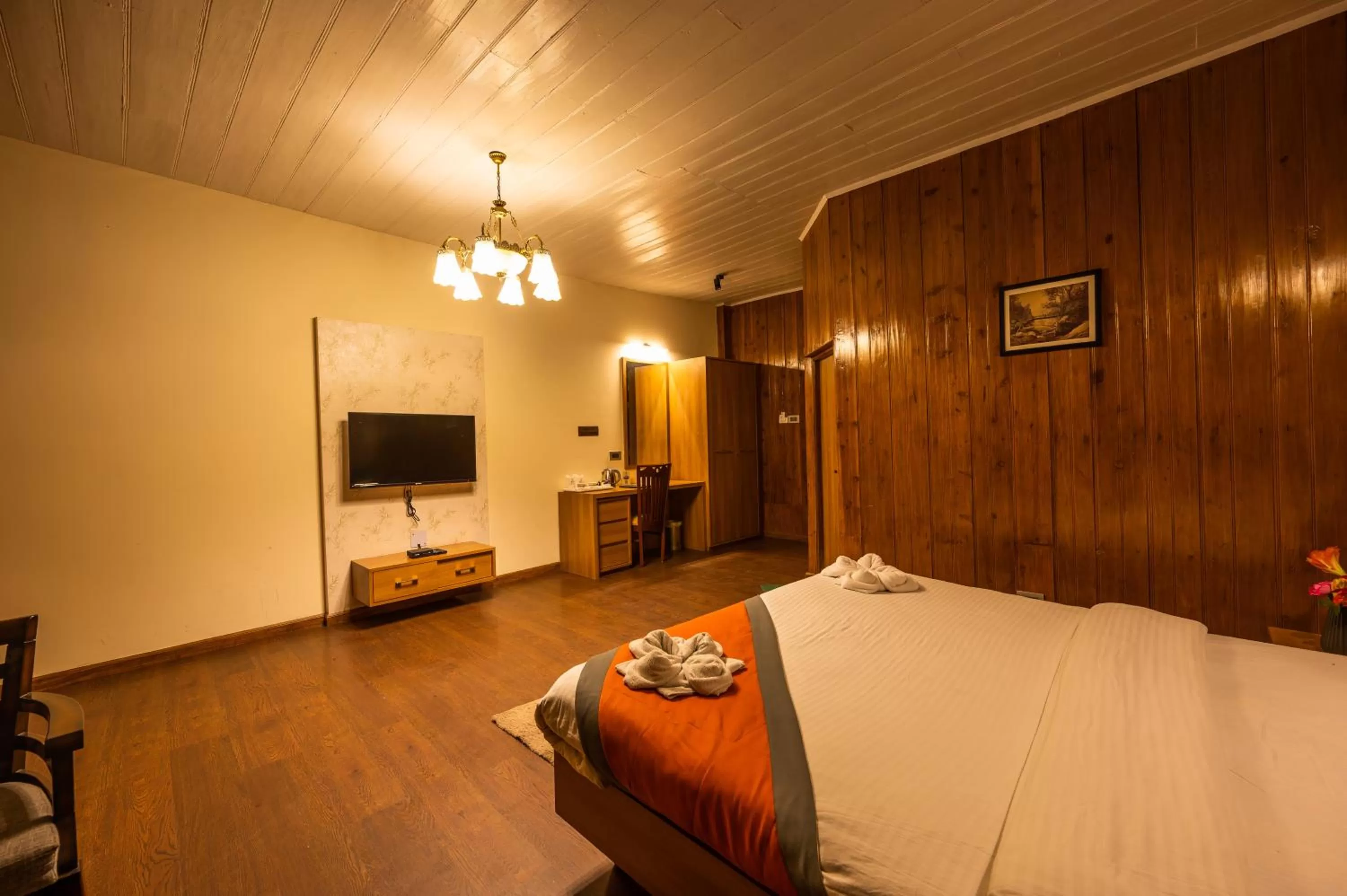 Bed in Arcadia Heritage Resort