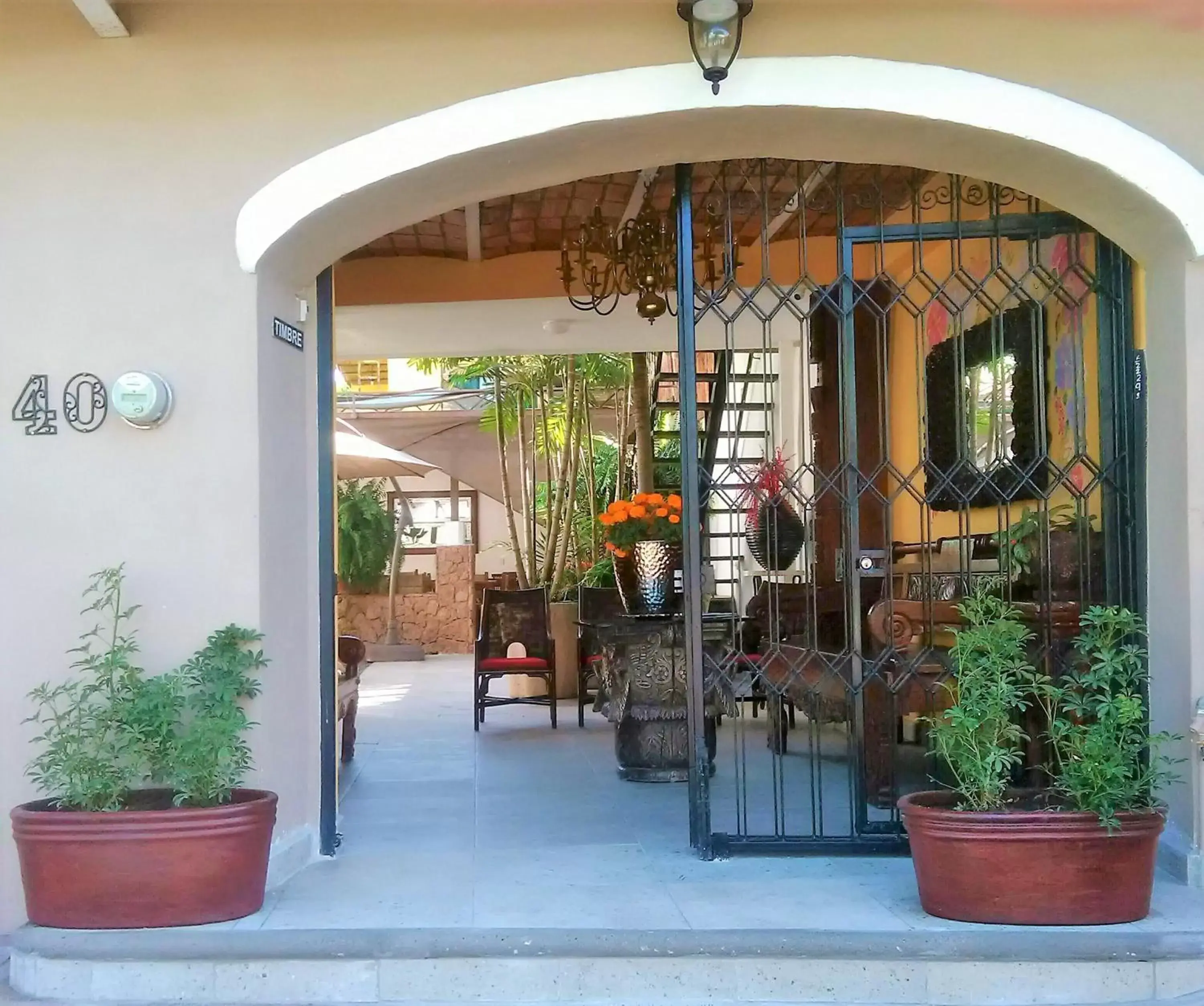 Facade/entrance in Diamante Hotel Sayulita