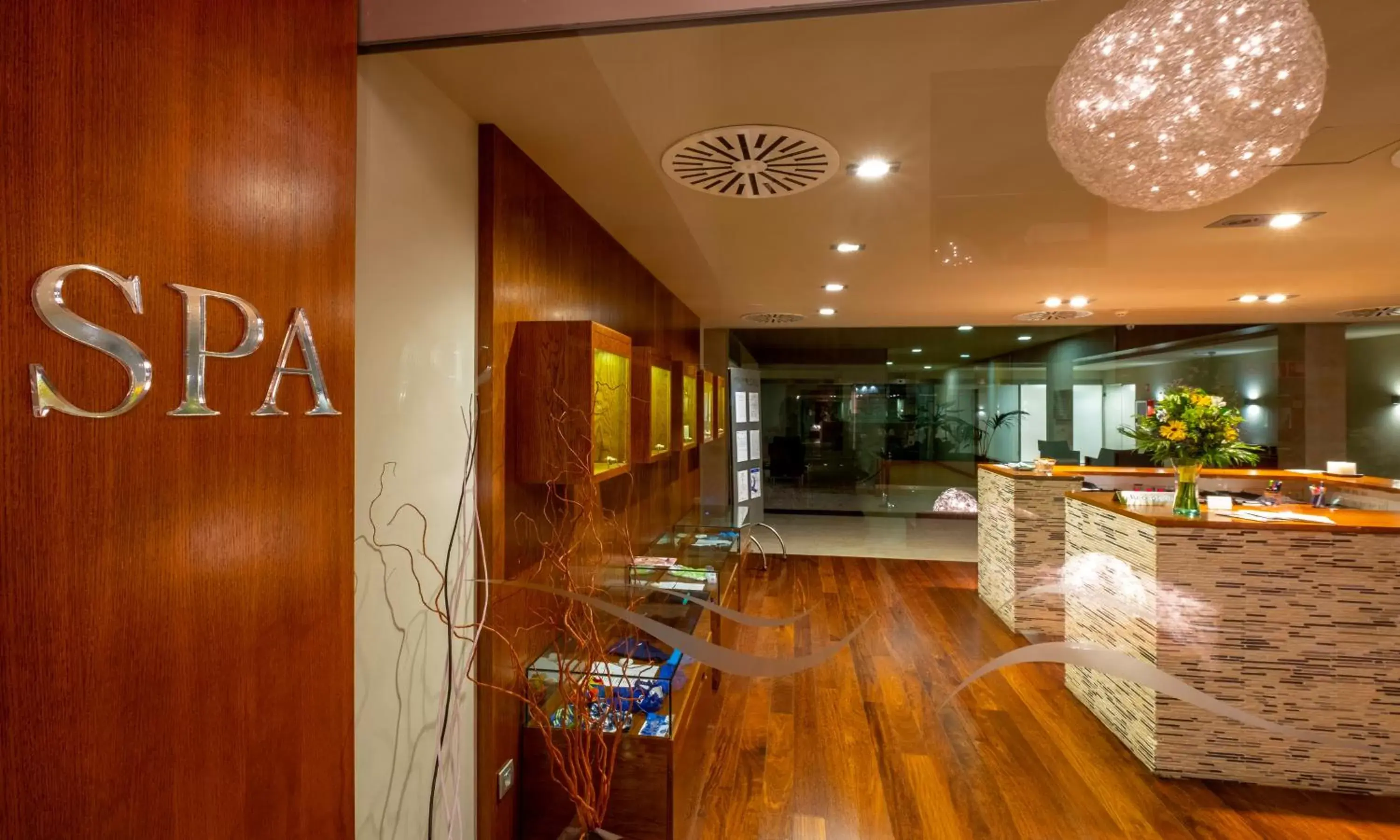 Spa and wellness centre/facilities, Lobby/Reception in Hotel Spa Attica21 Villalba