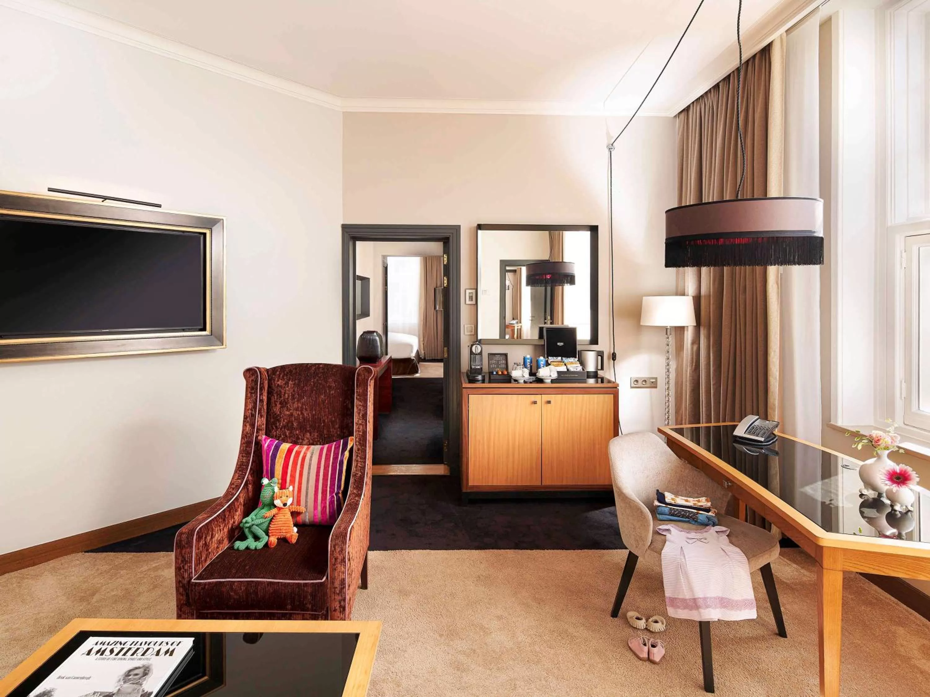 Bedroom in Sofitel Legend The Grand Amsterdam