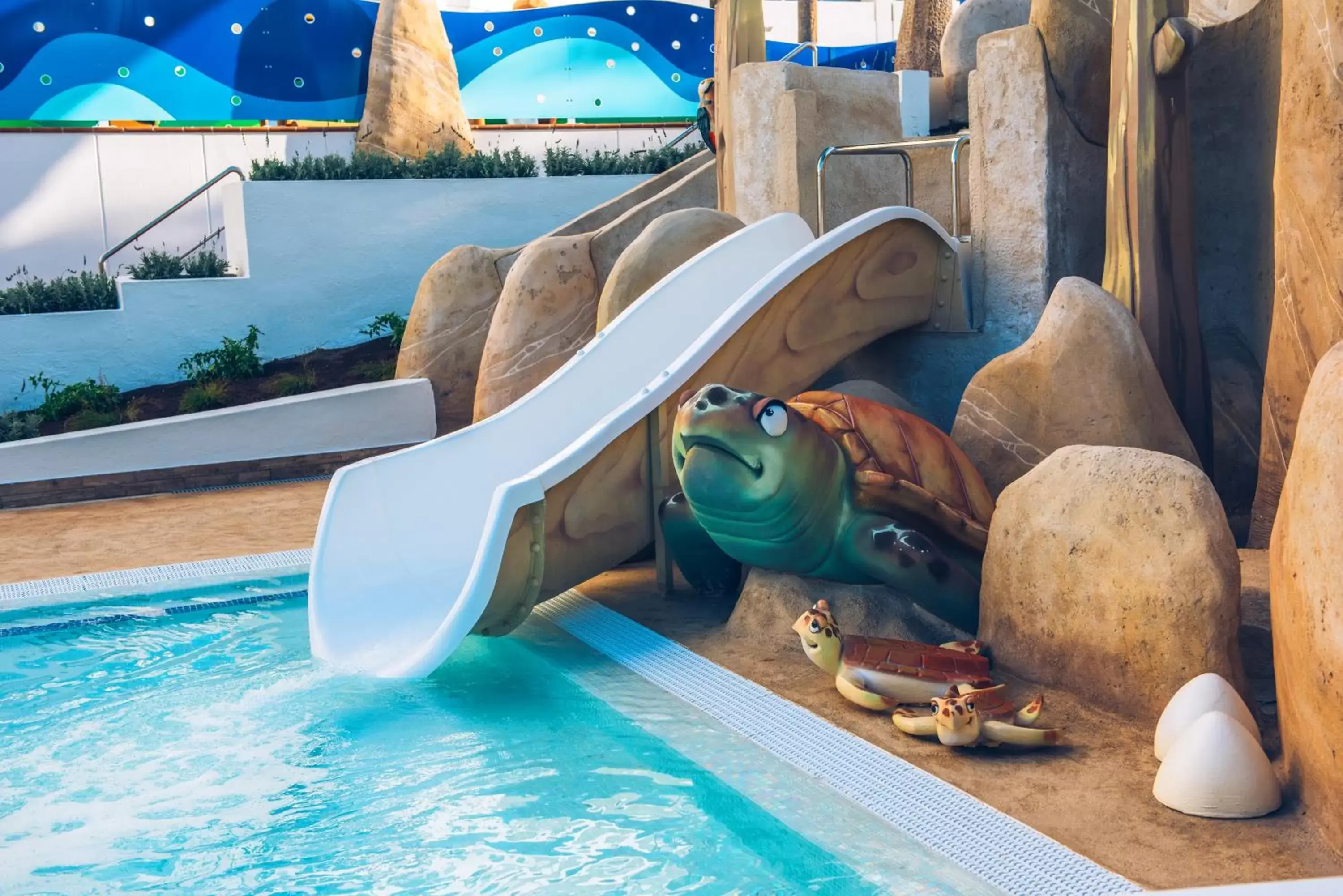 Aqua park, Water Park in Iberostar Bouganville Playa