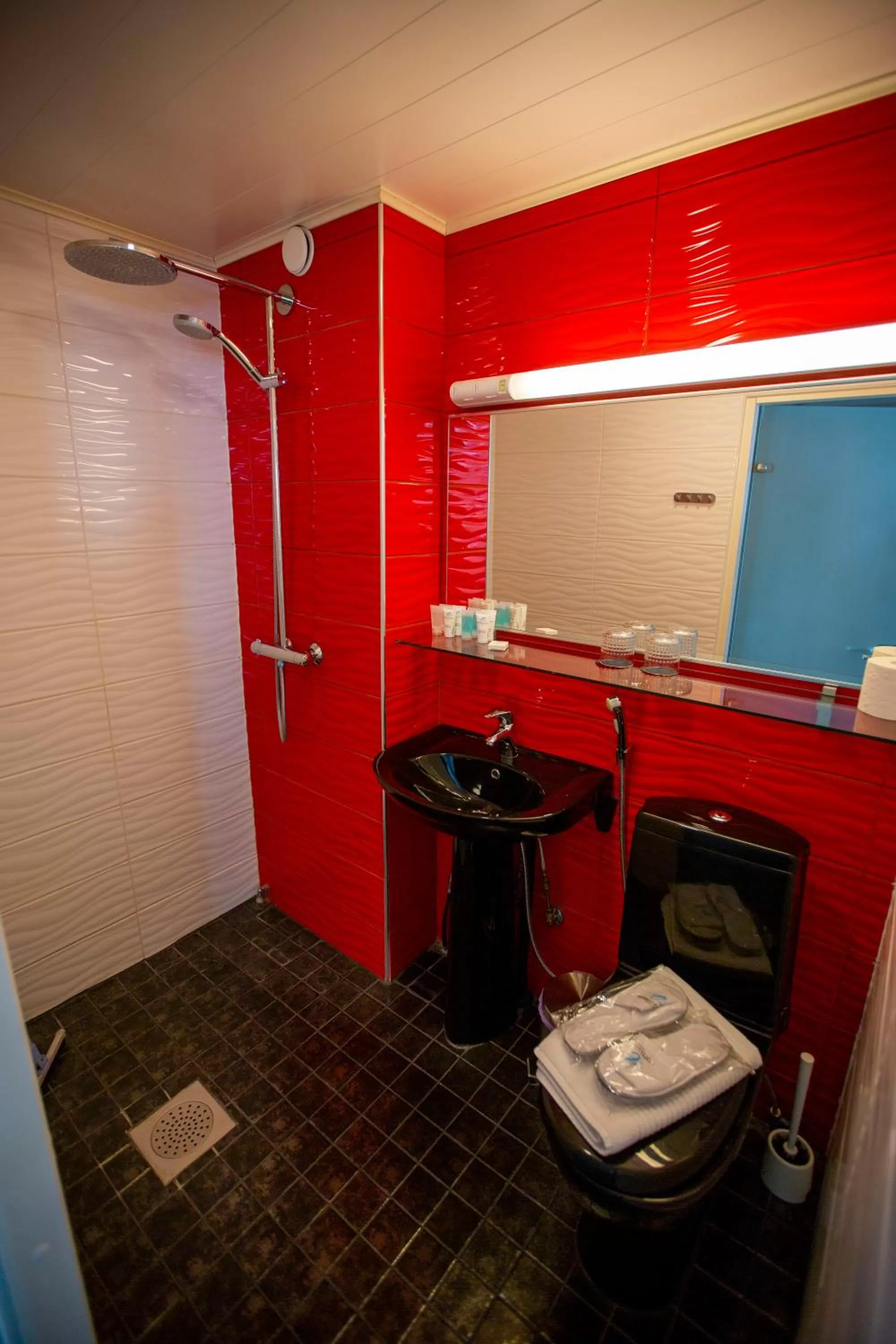 Toilet in Hotelli Olof