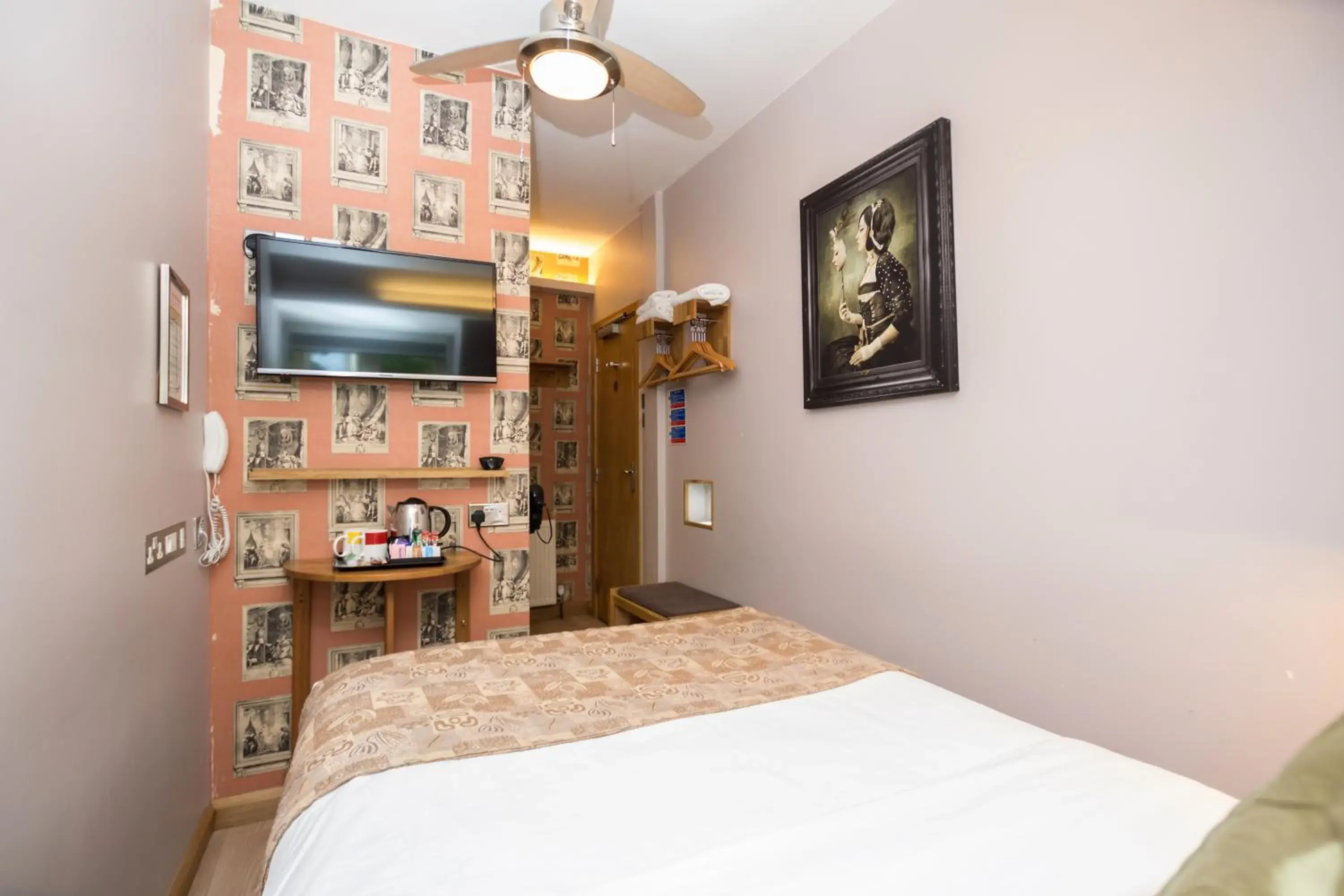 Bedroom, Bed in Arosfa Hotel London by Compass Hospitality