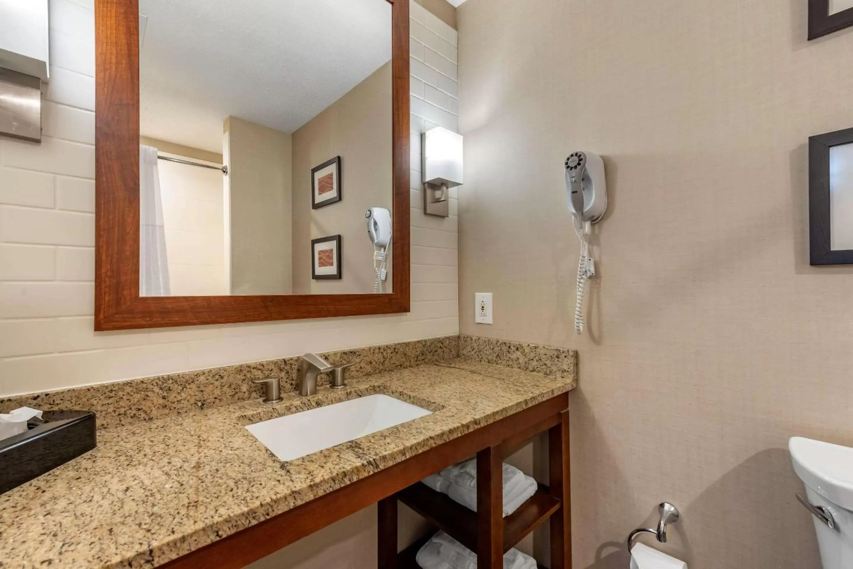 Photo of the whole room, Bathroom in Comfort Inn & Suites