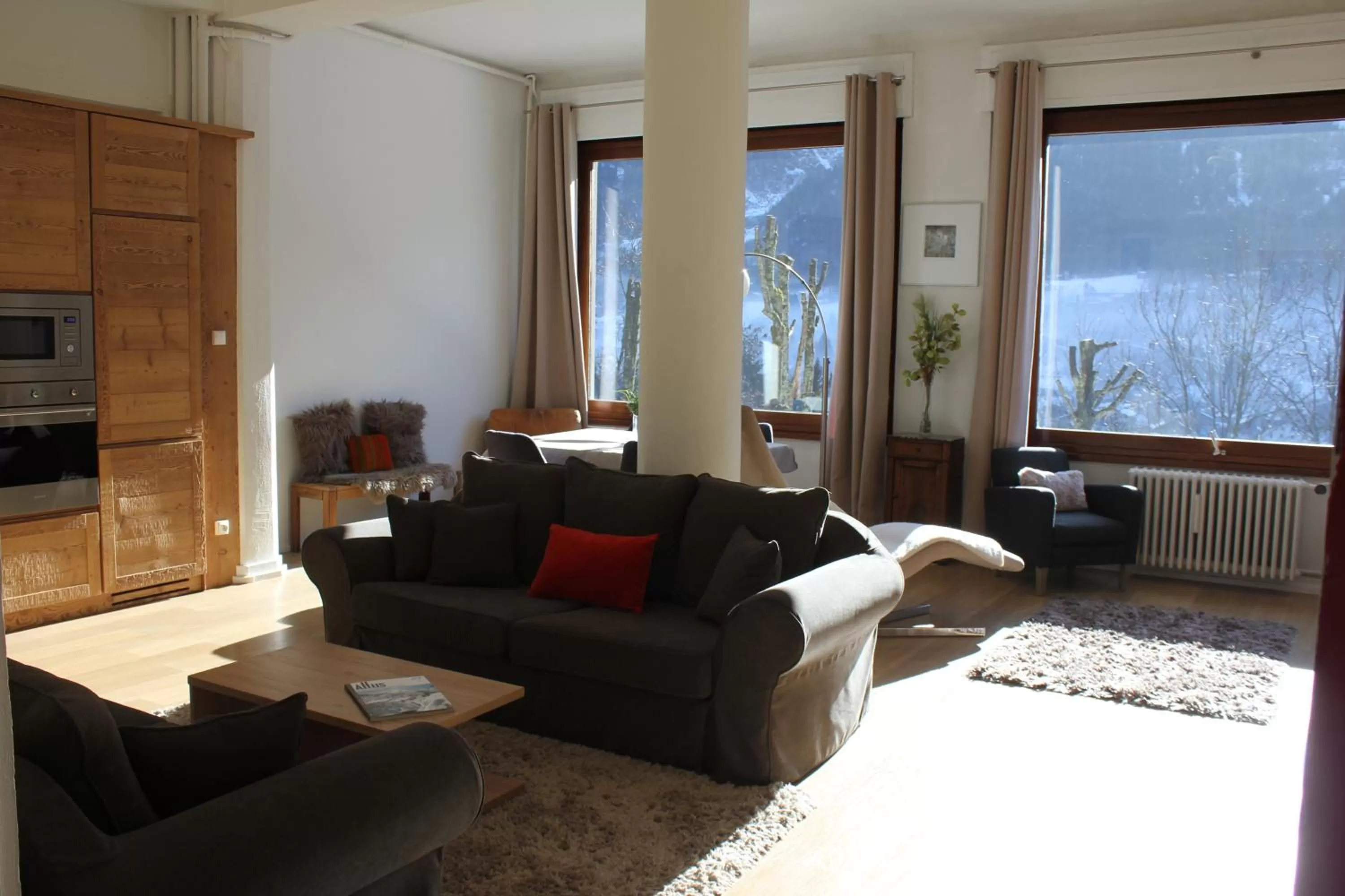 Seating area in Les Campanules