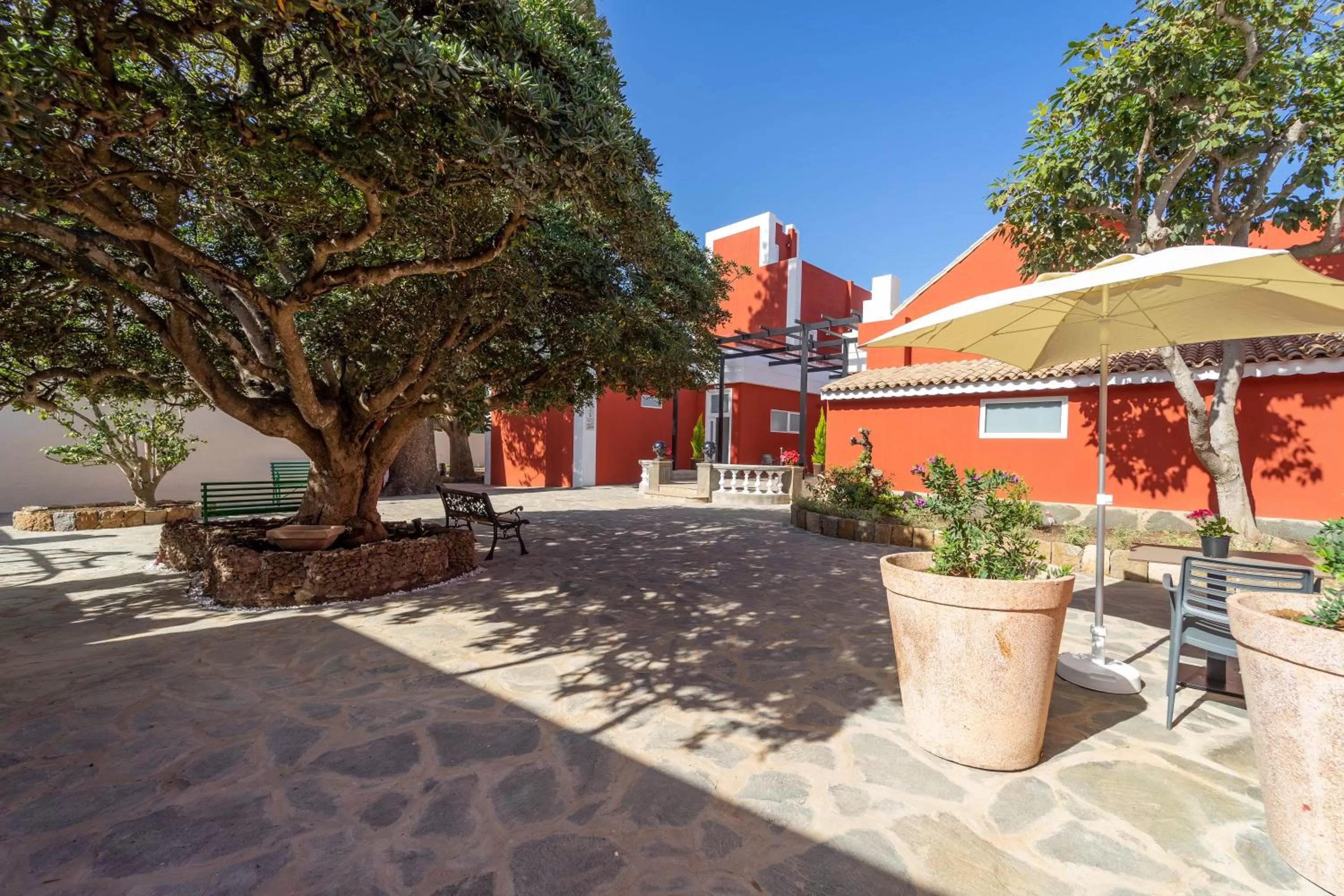 Patio in Albor Suites