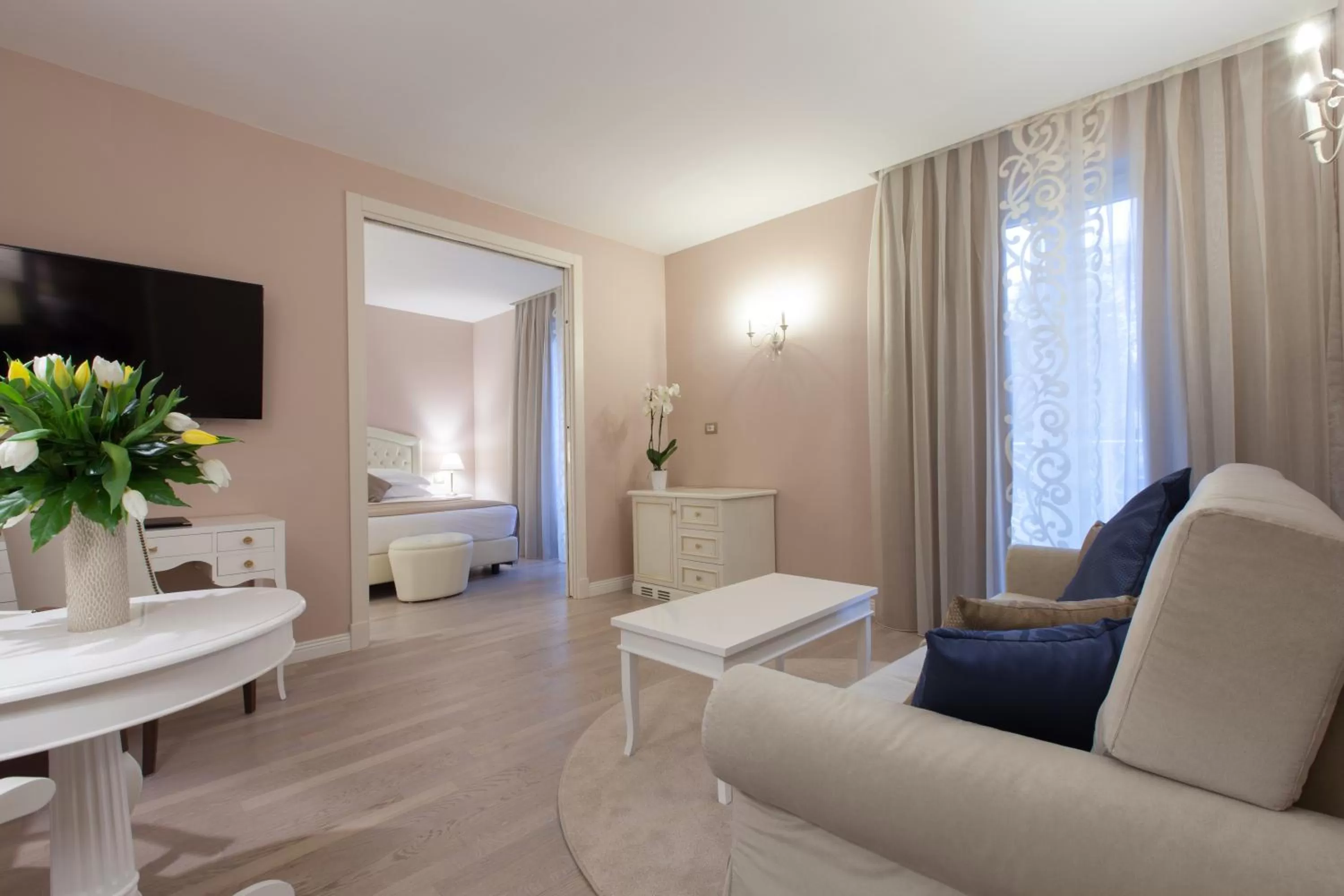 Living room in Grand Hotel Salsomaggiore