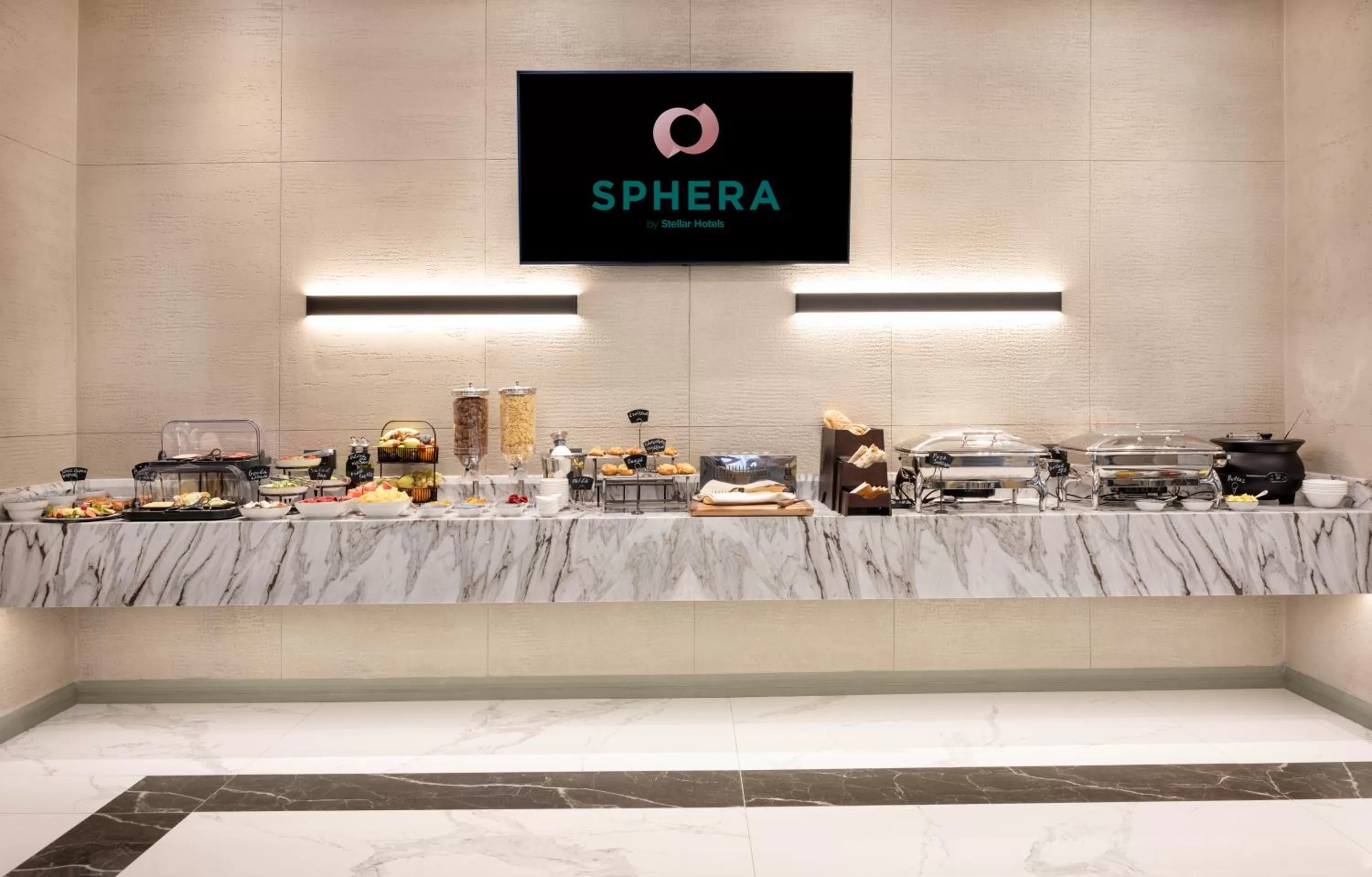Food in Sphera by Stellar Hotels, Yerevan
