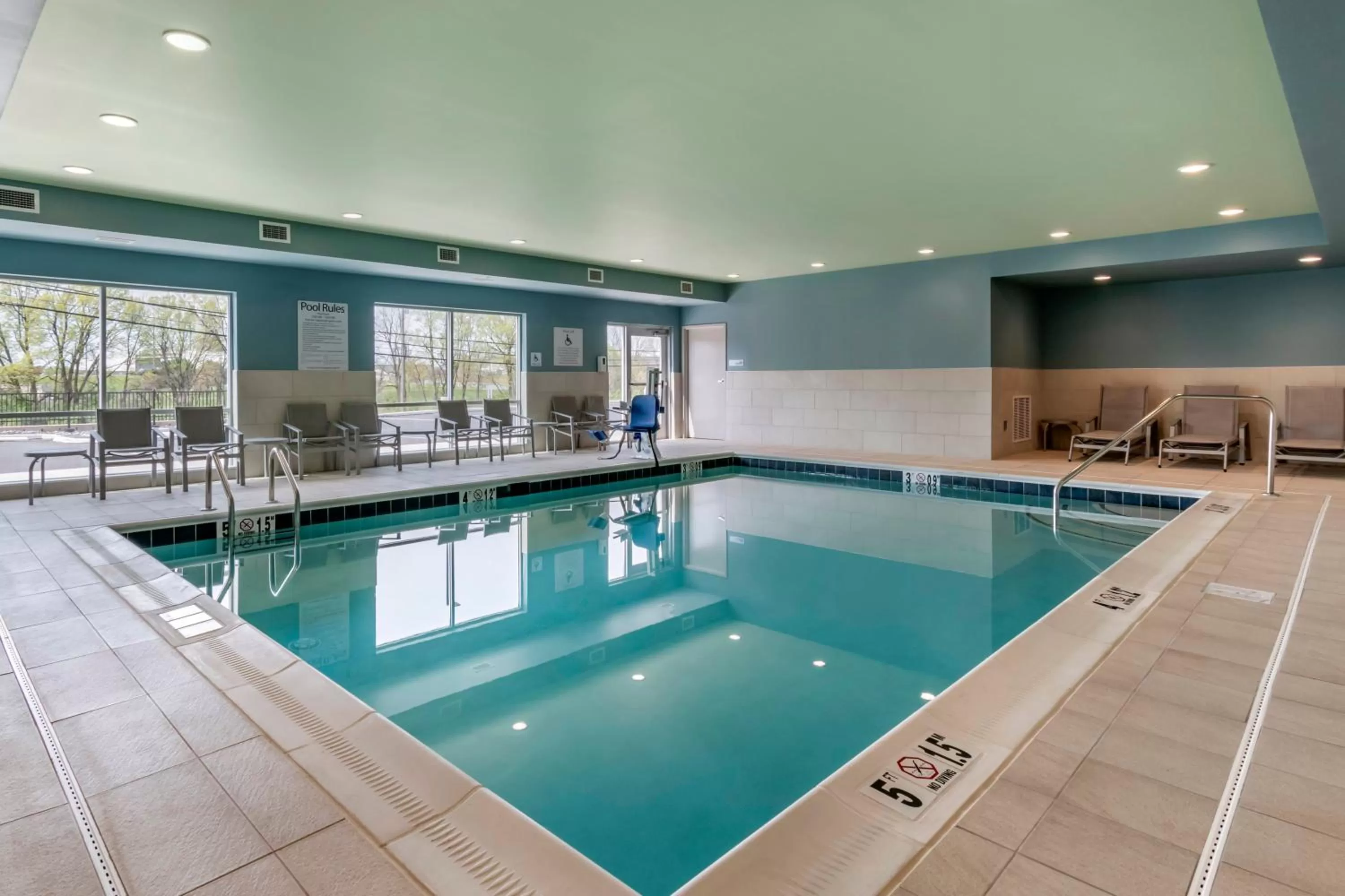 Swimming pool in Holiday Inn Express &amp; Suites - Lancaster - Mount Joy by IHG