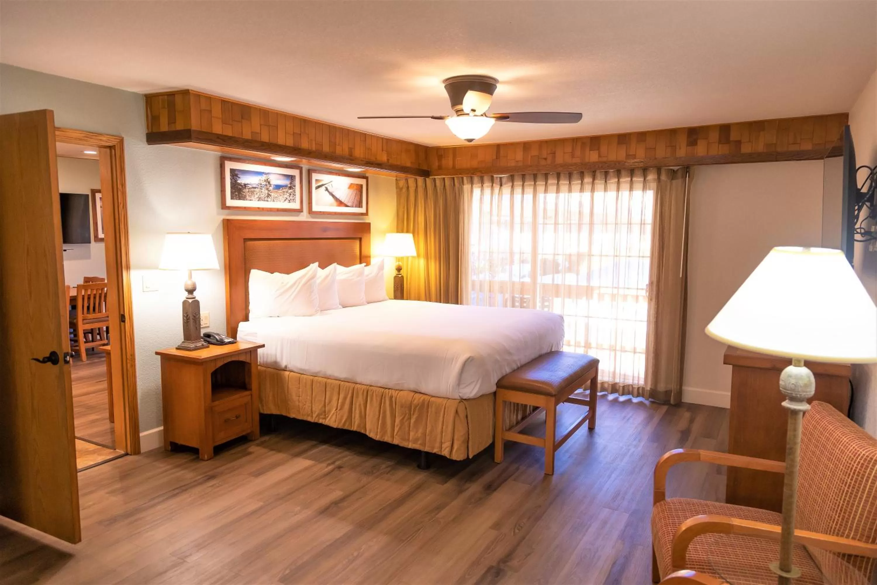 Bed in The Tahoe Beach & Ski Club Owners Association