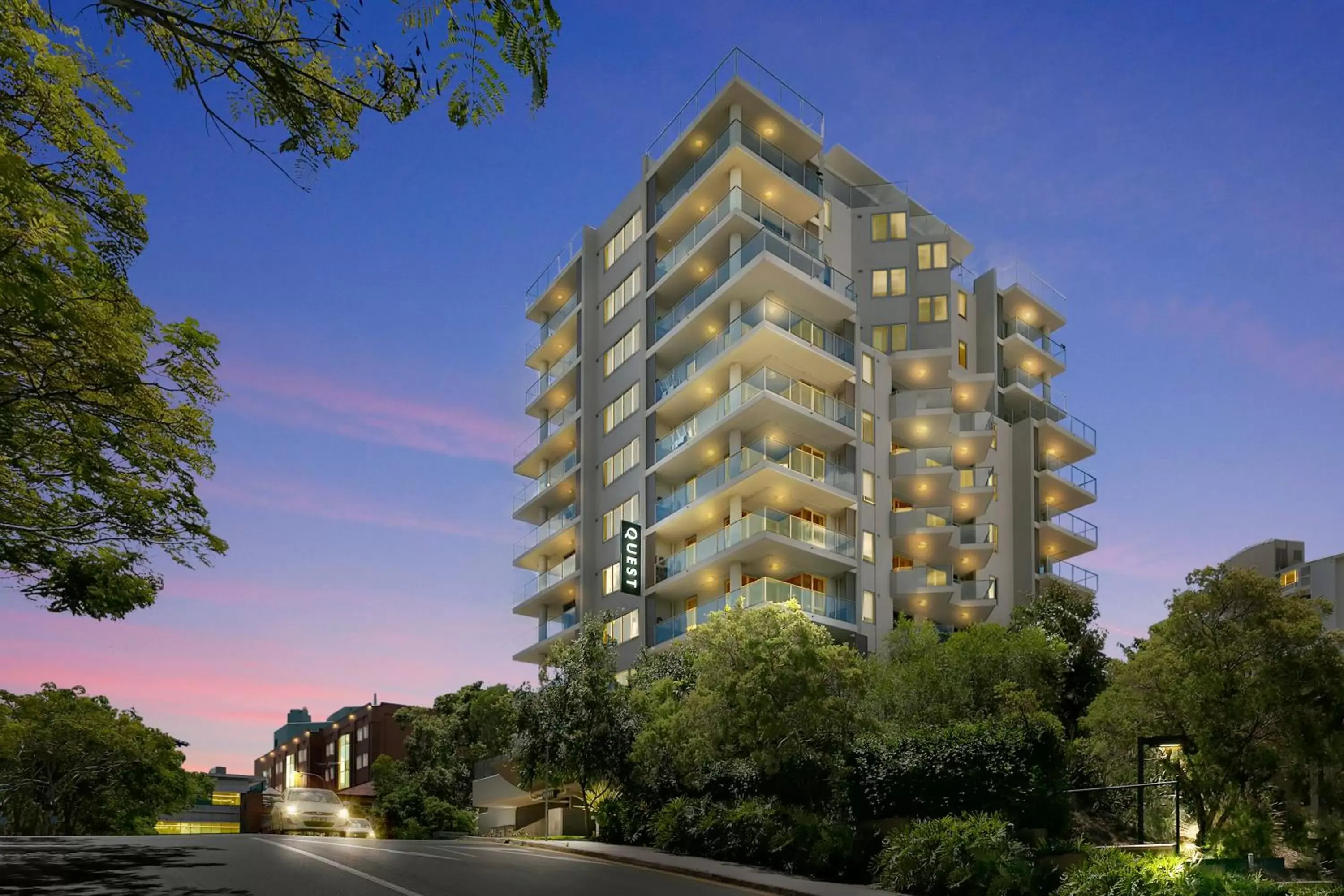 Facade/entrance, Property Building in Quest South Brisbane