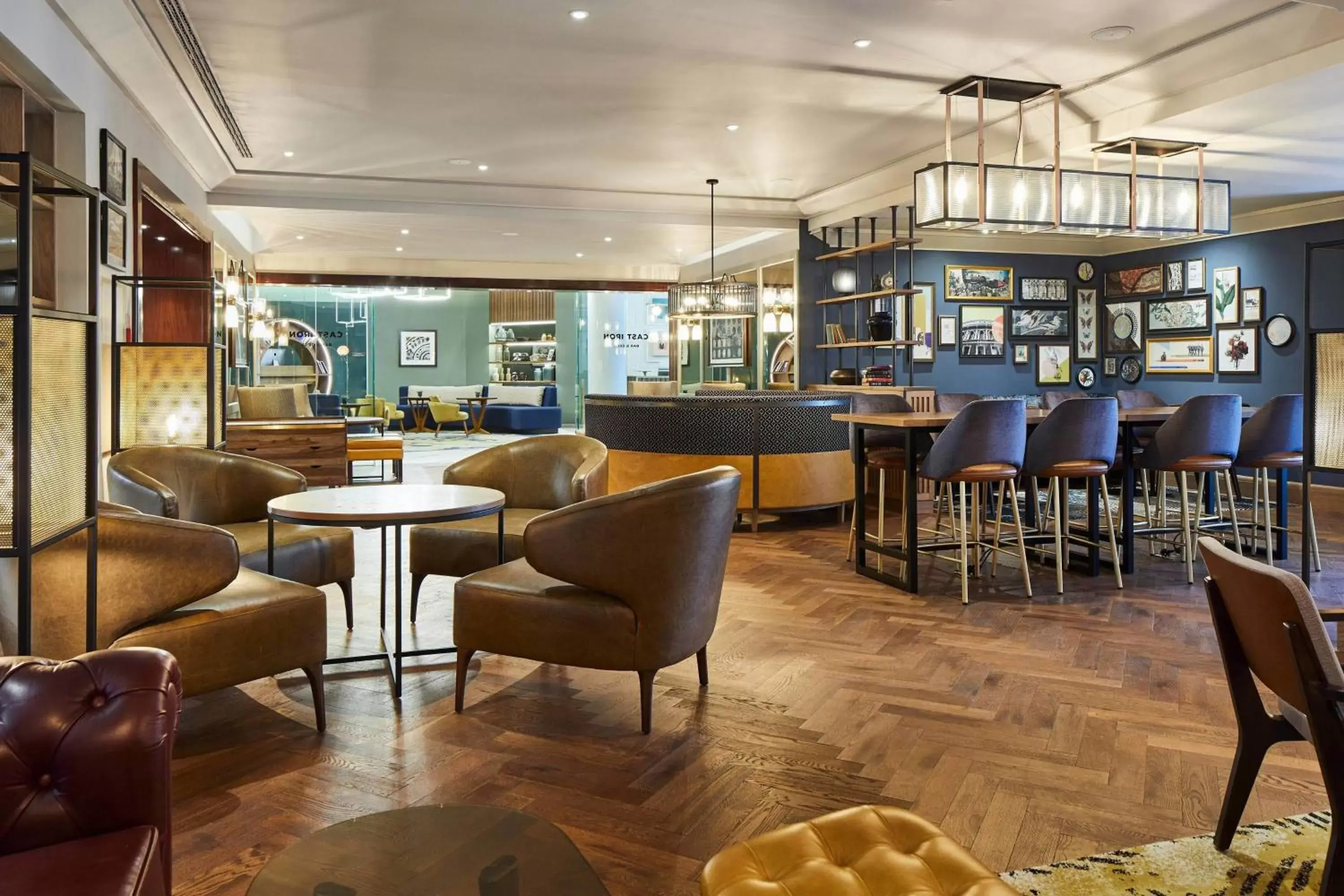 Restaurant/places to eat, Lounge/Bar in London Marriott Hotel Kensington