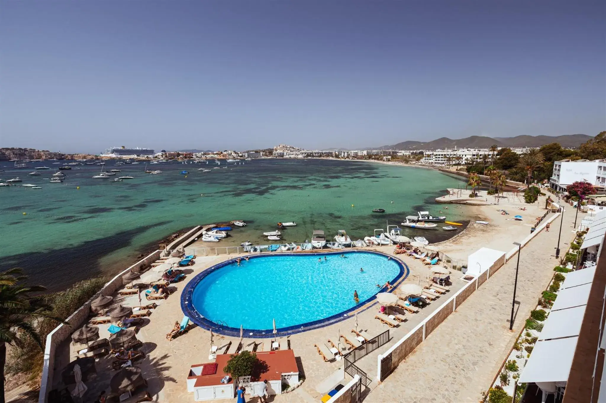 Day, Pool View in Hotel Simbad Ibiza & Spa