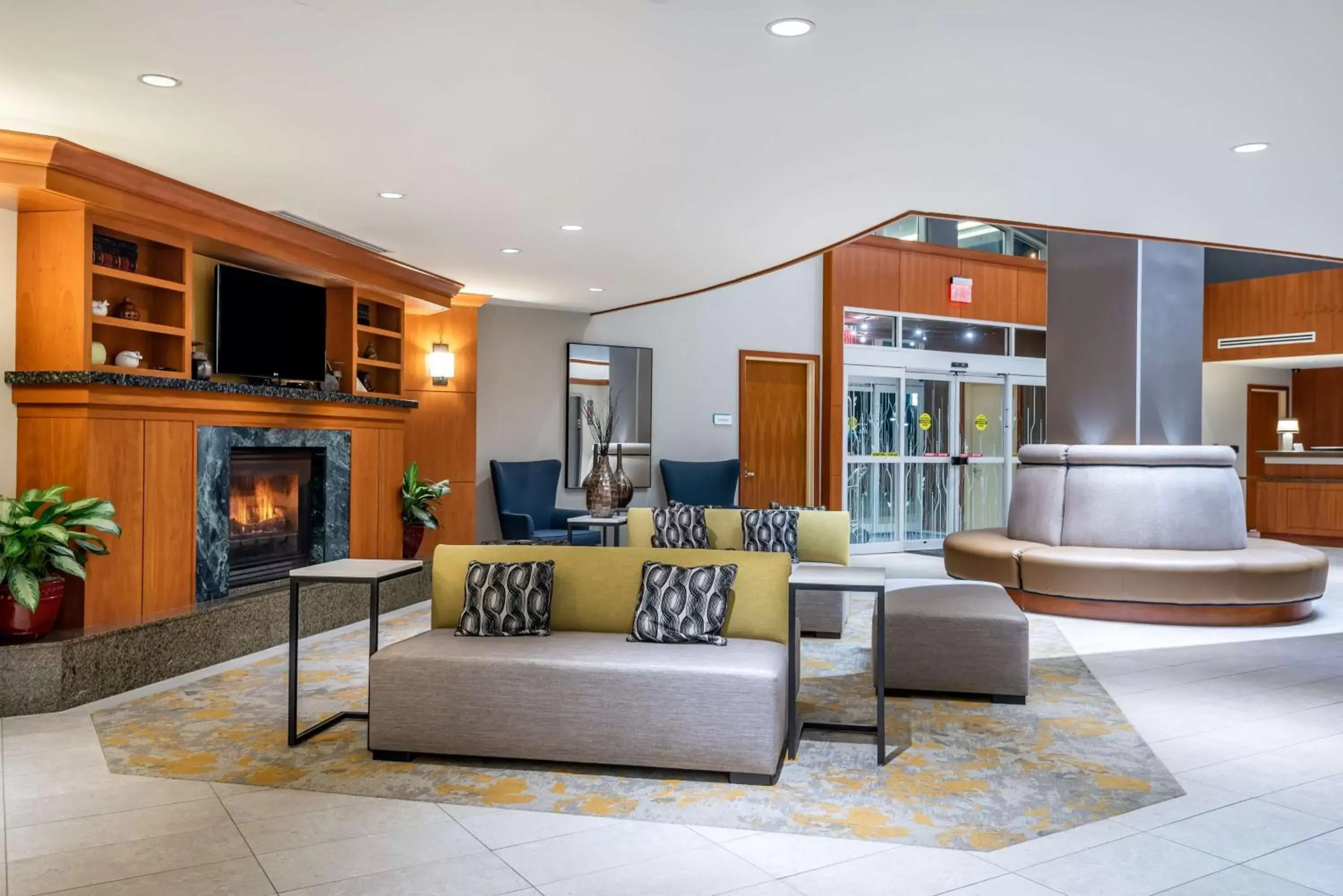 Lobby or reception in Hilton Garden Inn Tysons Corner Lobby or reception in Hilton Garden Inn Tysons Corner