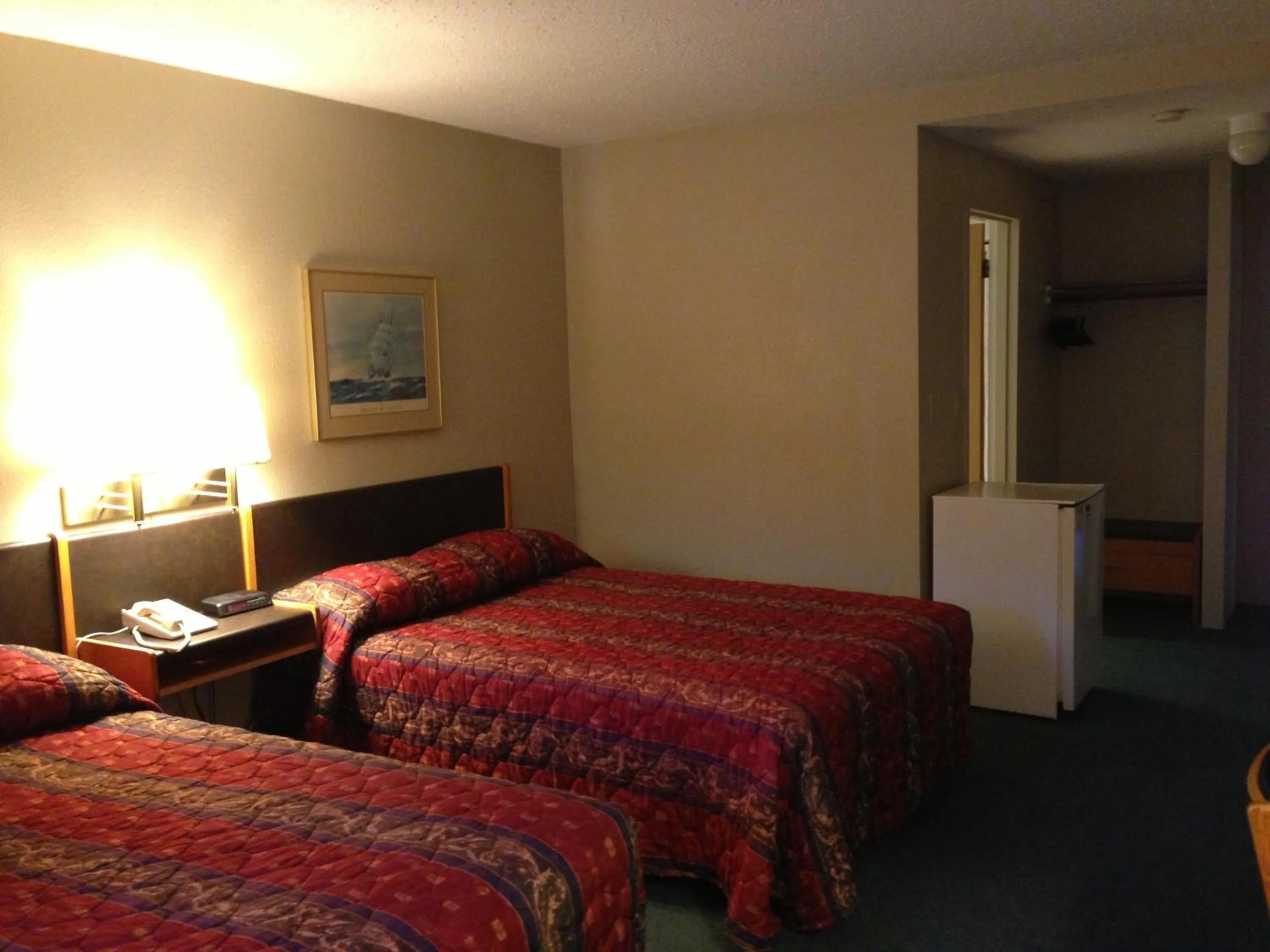 Bed in Moby Dick Inn