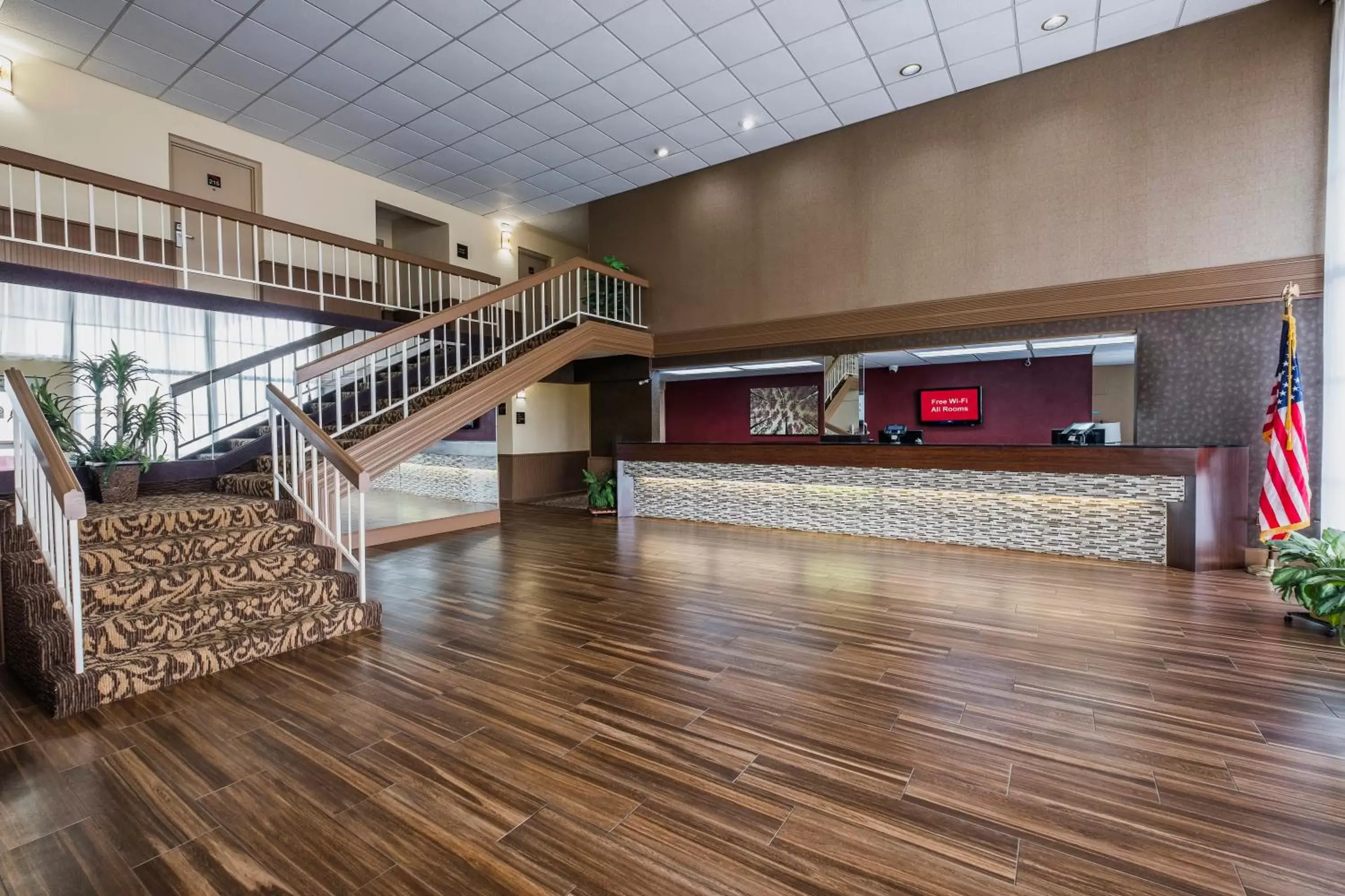 Lobby or reception, Lobby/Reception in Red Roof Inn Meridian