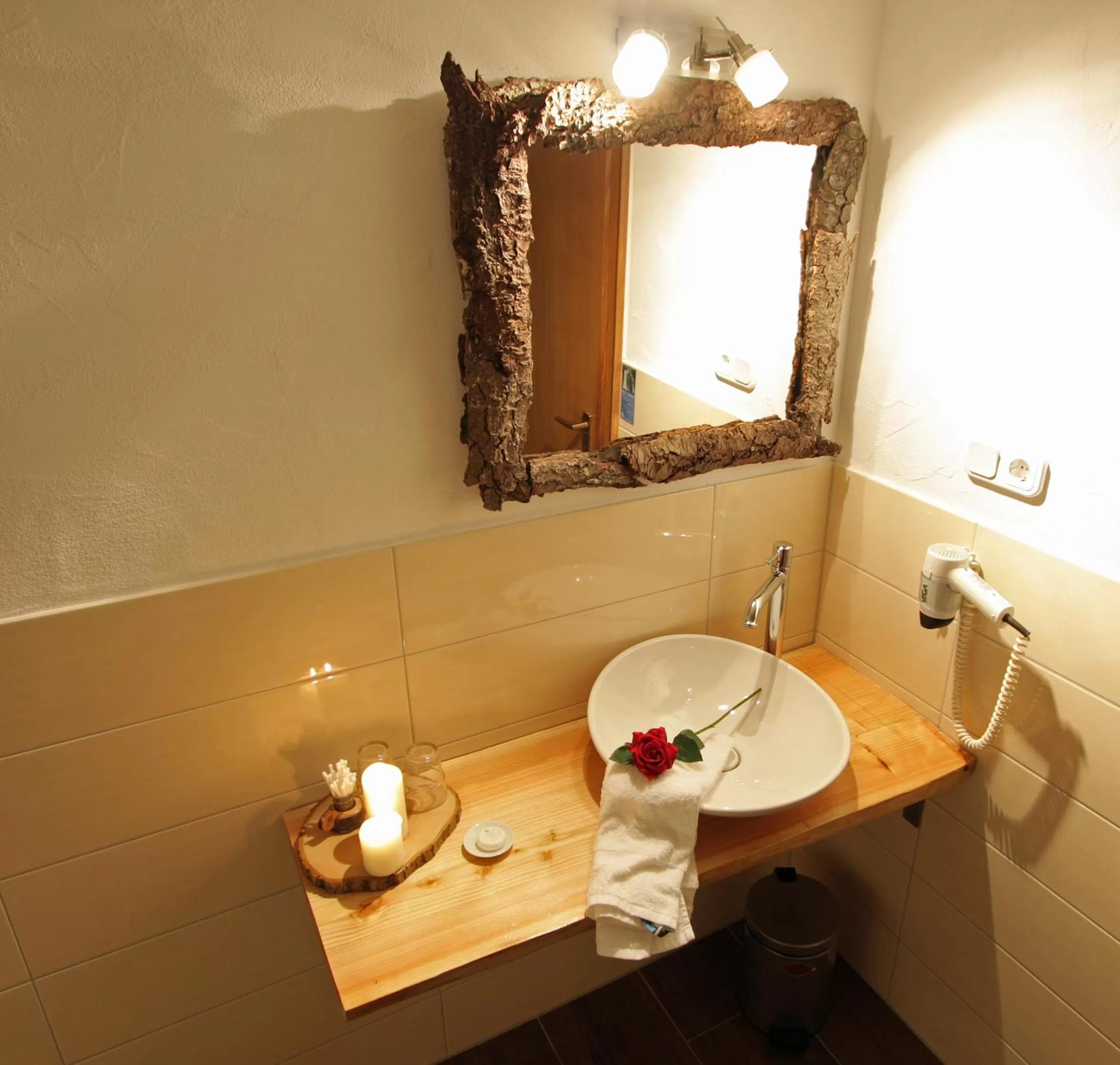 Bathroom in Hotel Restaurant Lindenhof