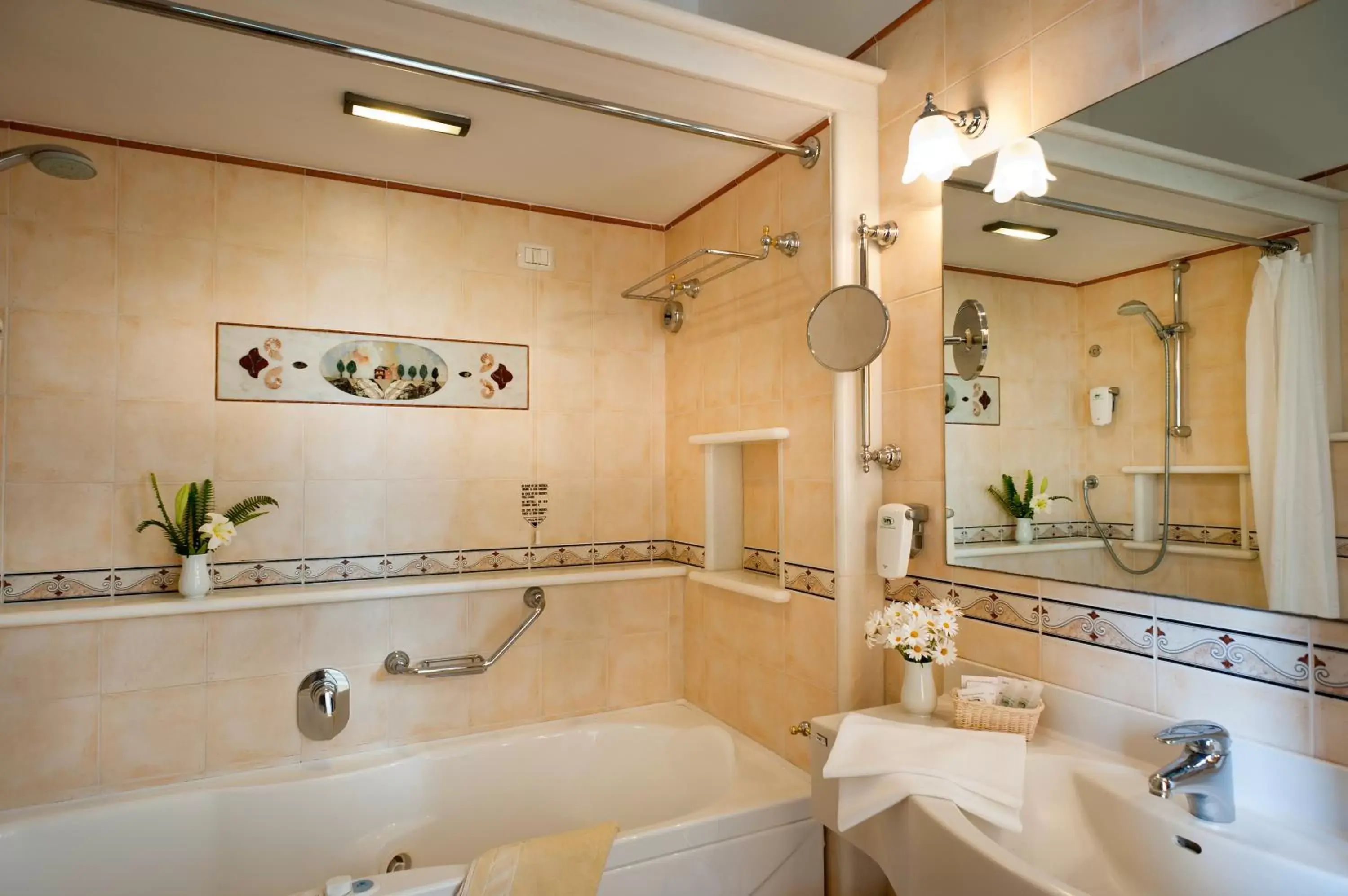 Bathroom in Hotel Villa Schuler