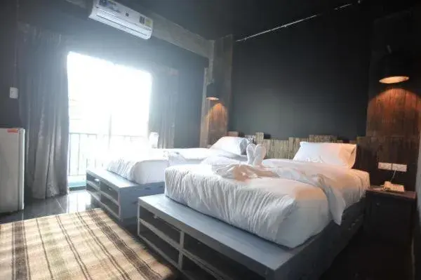 Bed in Nineblueresidence