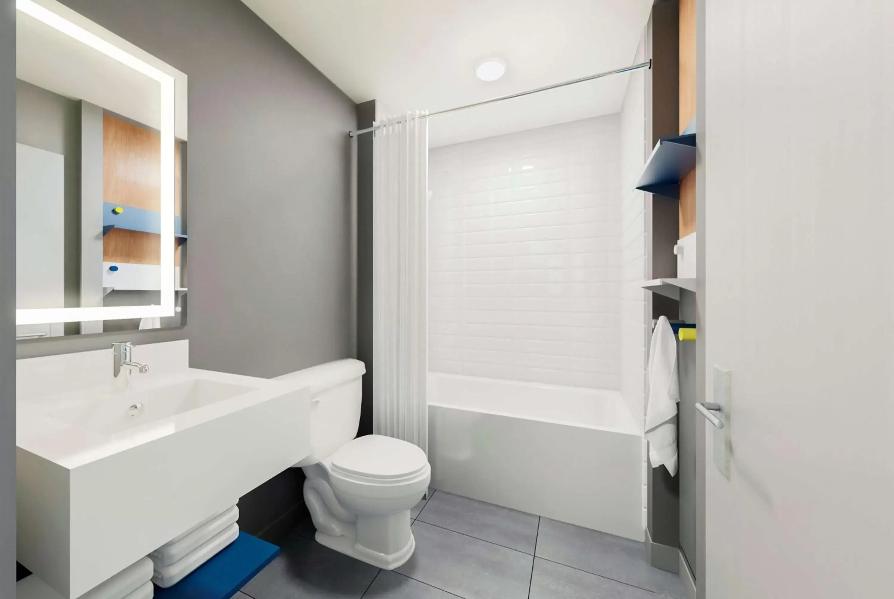 Bathroom in Microtel Inn & Suites by Wyndham Winchester