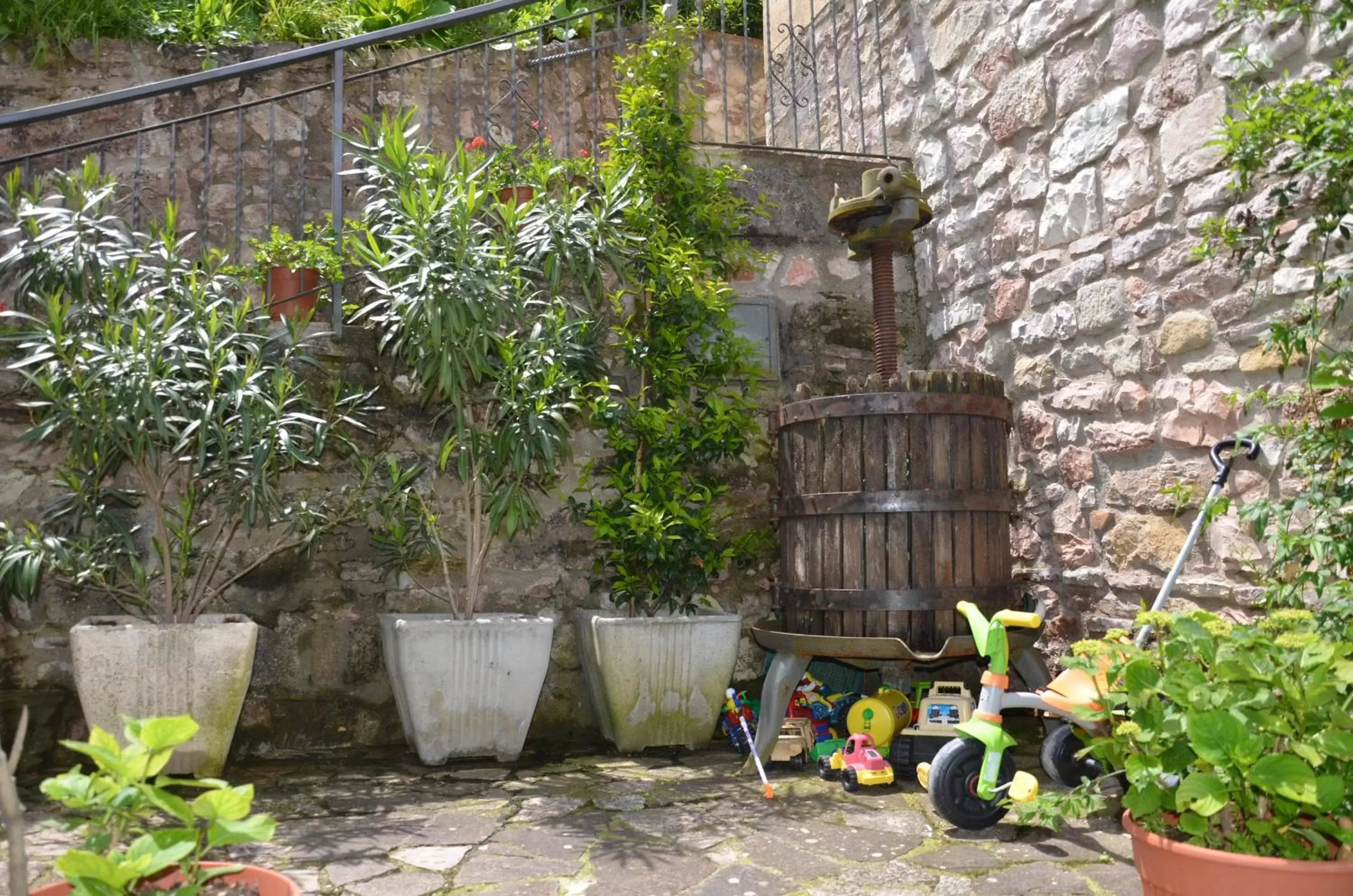 Decorative detail in B&B La Terrazza Del Subasio