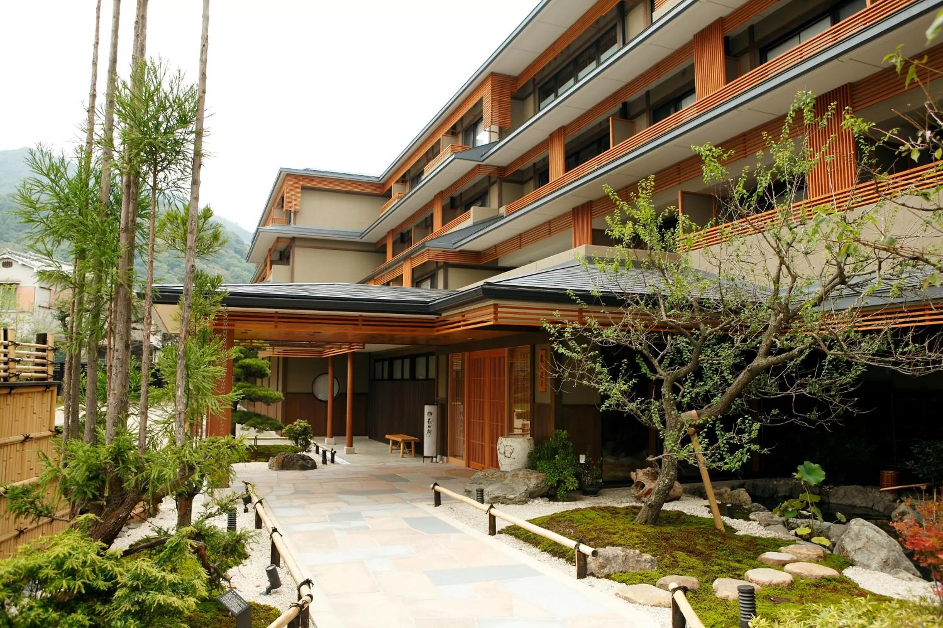 Property building in Kadensho, Arashiyama Onsen, Kyoto - Kyoritsu Resort