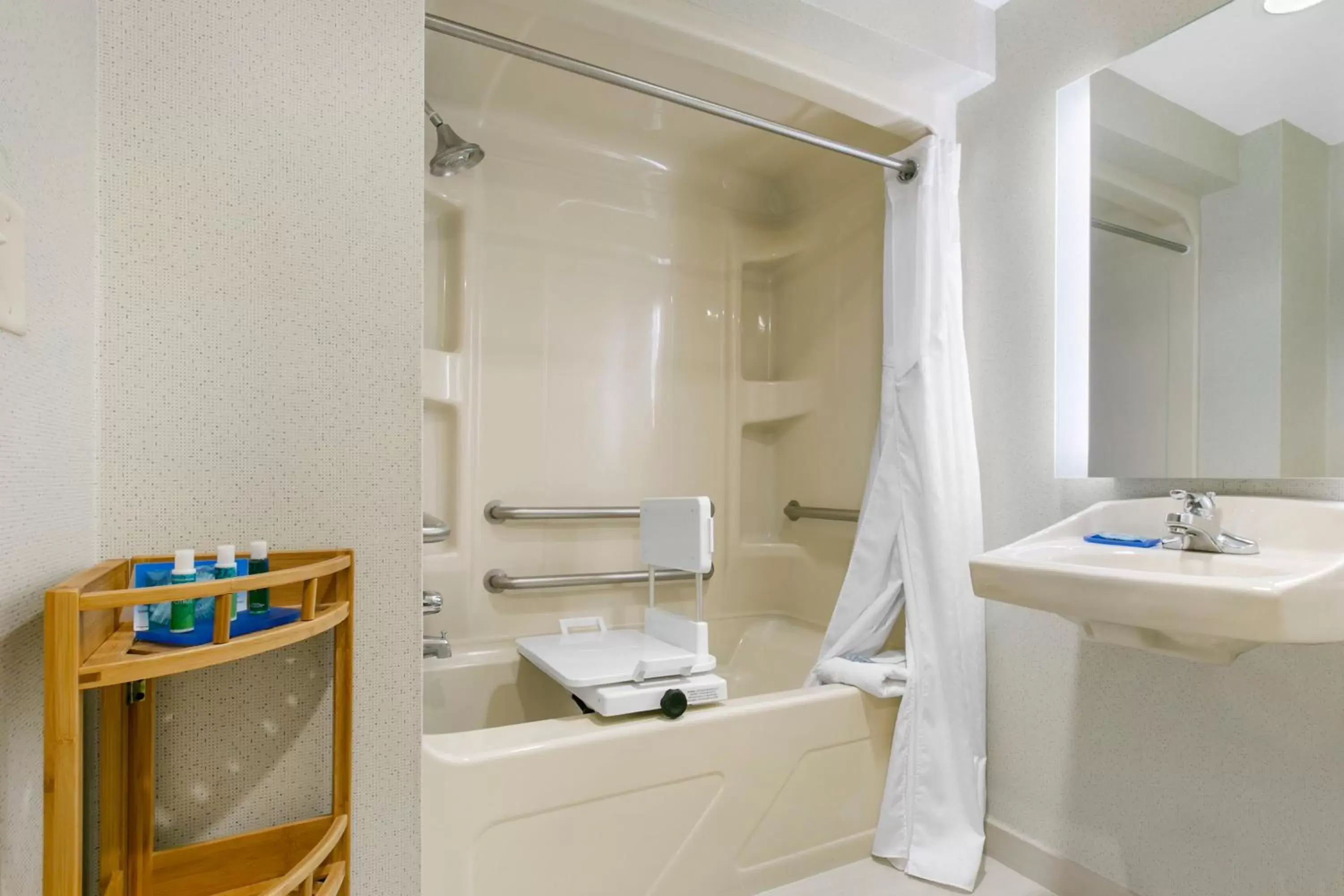 Bathroom in Holiday Inn Express Mount Arlington, an IHG Hotel