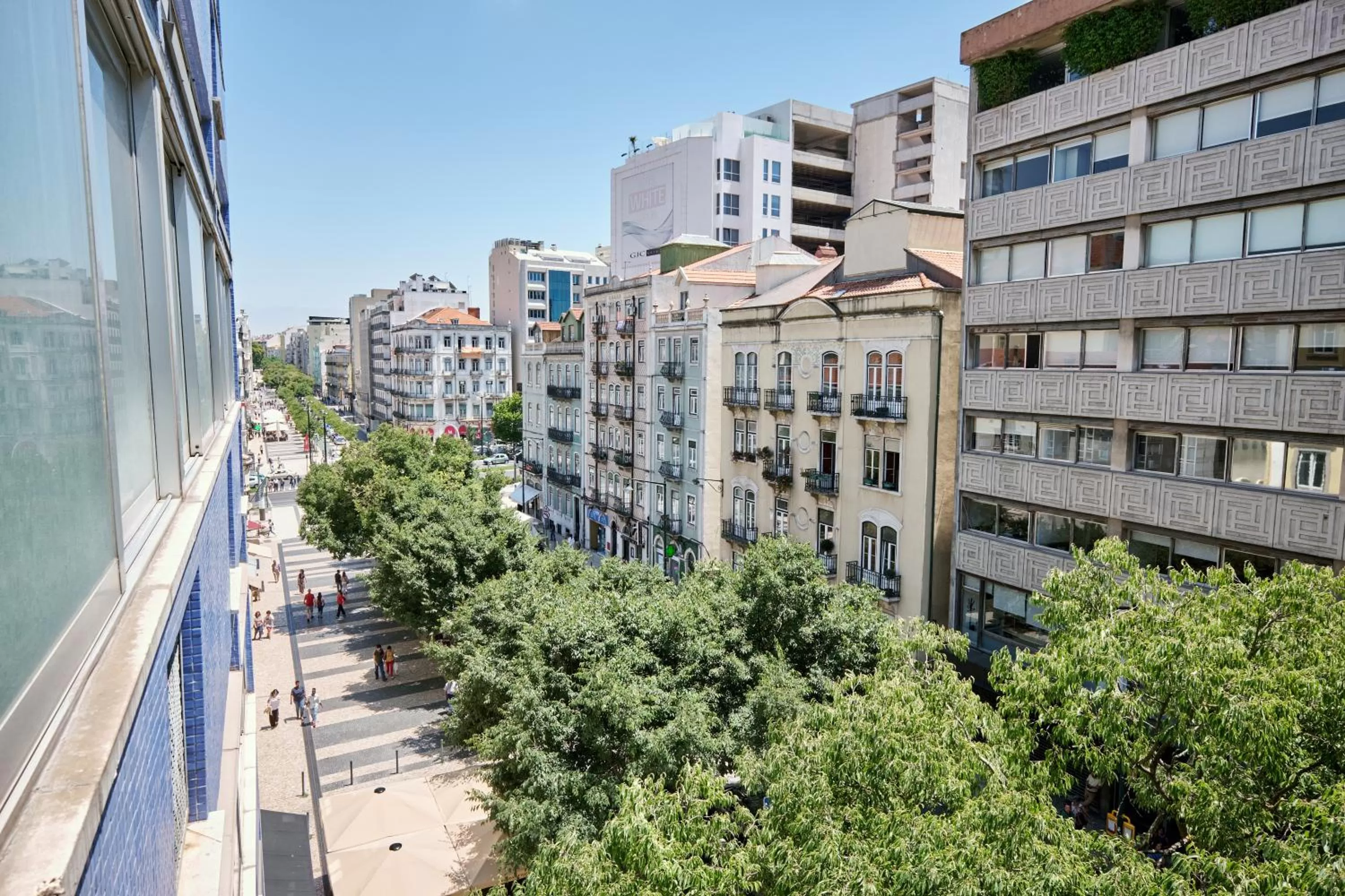 Street view in Patria Hotel