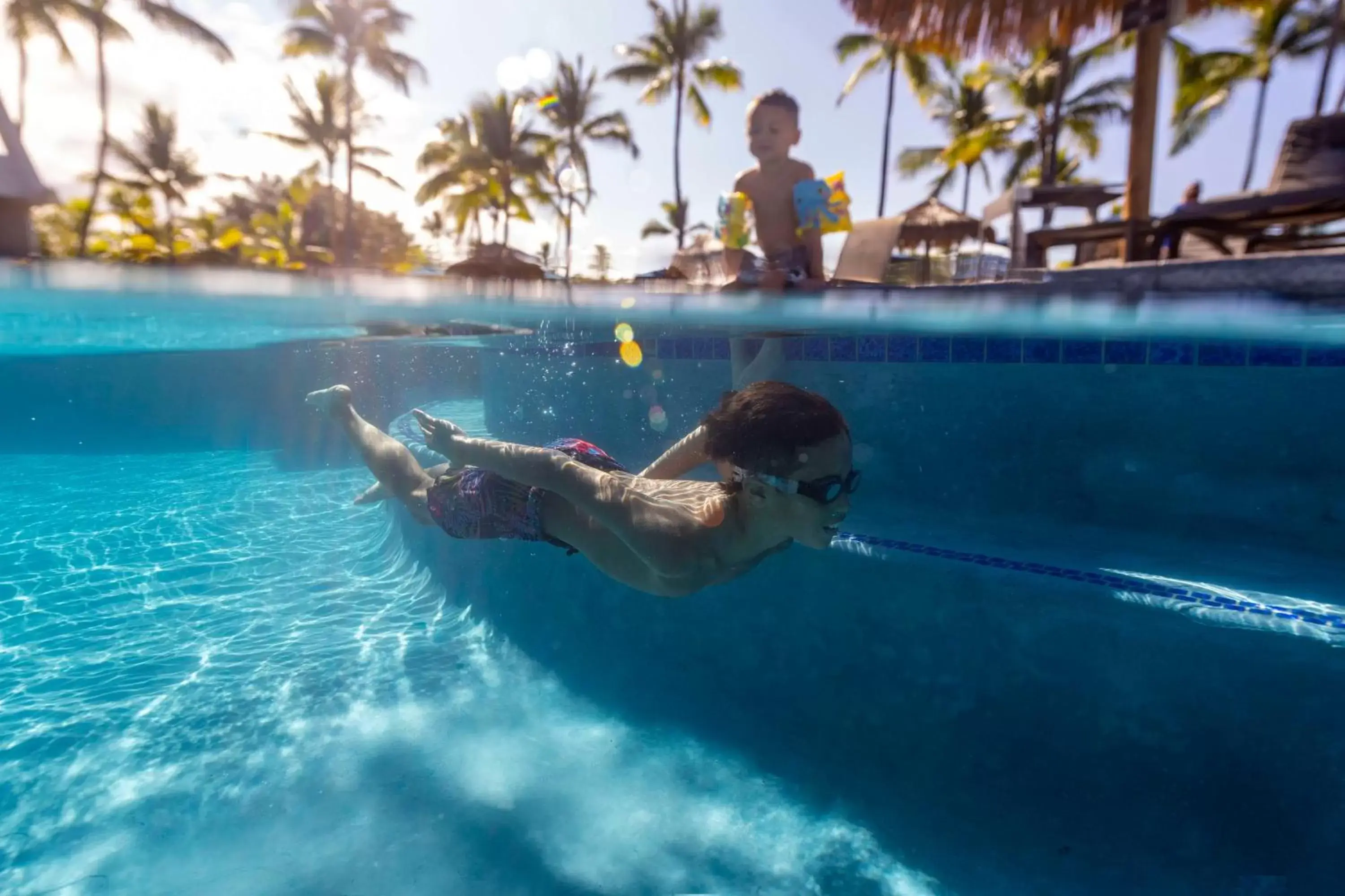 Pool view, Swimming Pool in Outrigger Kona Resort and Spa