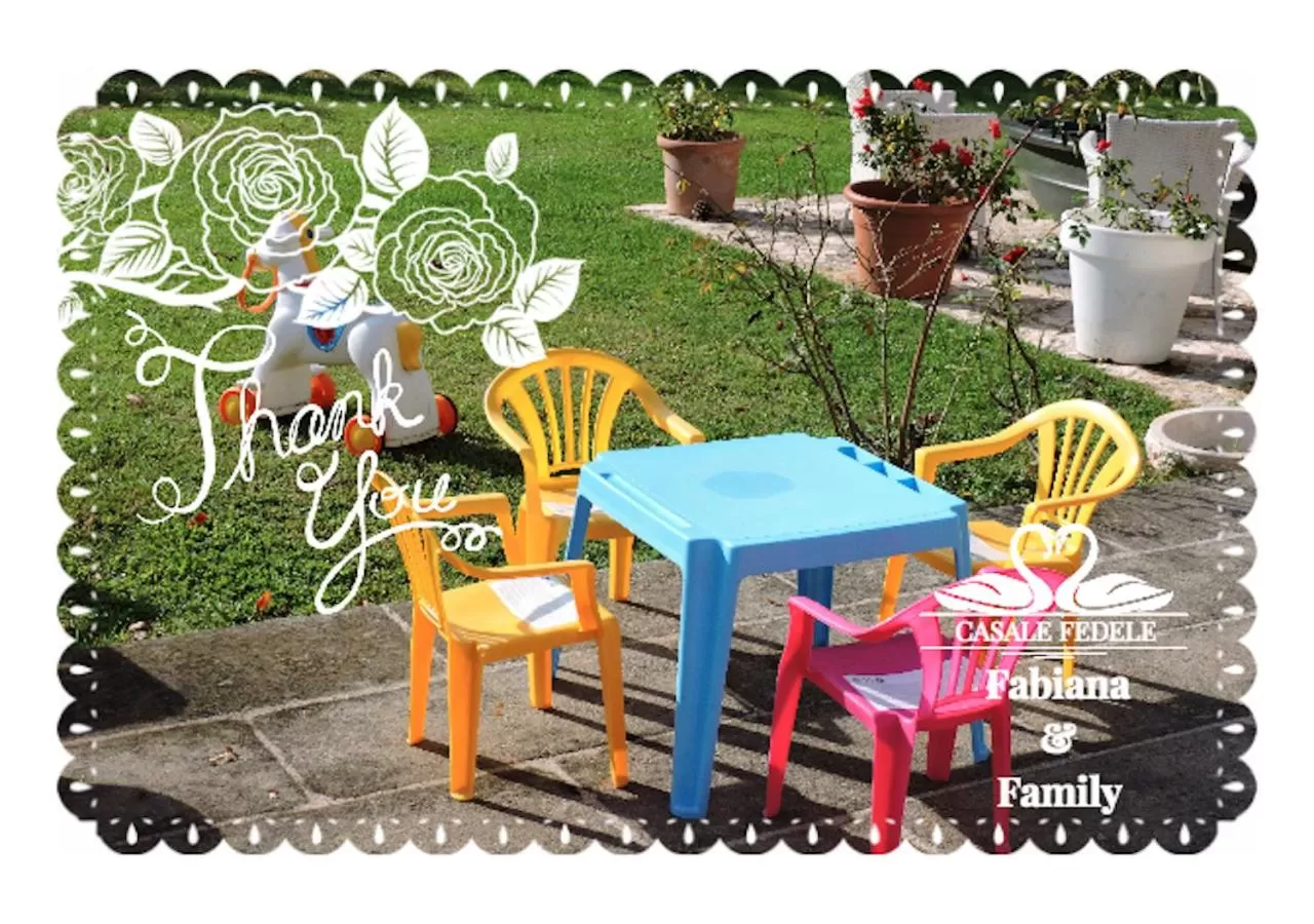 Garden in Casale Fedele Family Village Vicino al Borgo